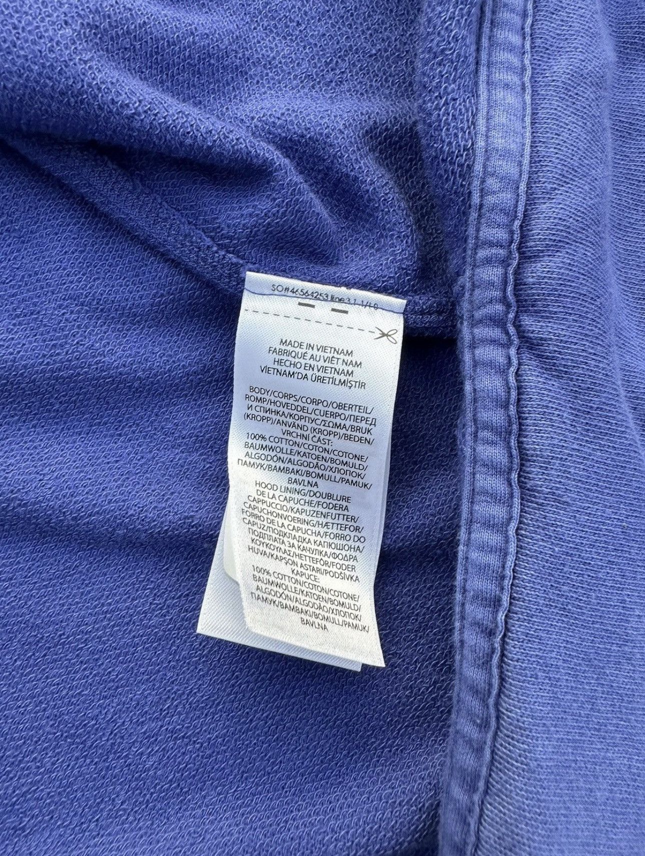 Polo Ralph Lauren Vintage Polo Ralph Lauren Zip Hoodie Blue Size US L / EU 52-54 / 3 - 11 Thumbnail