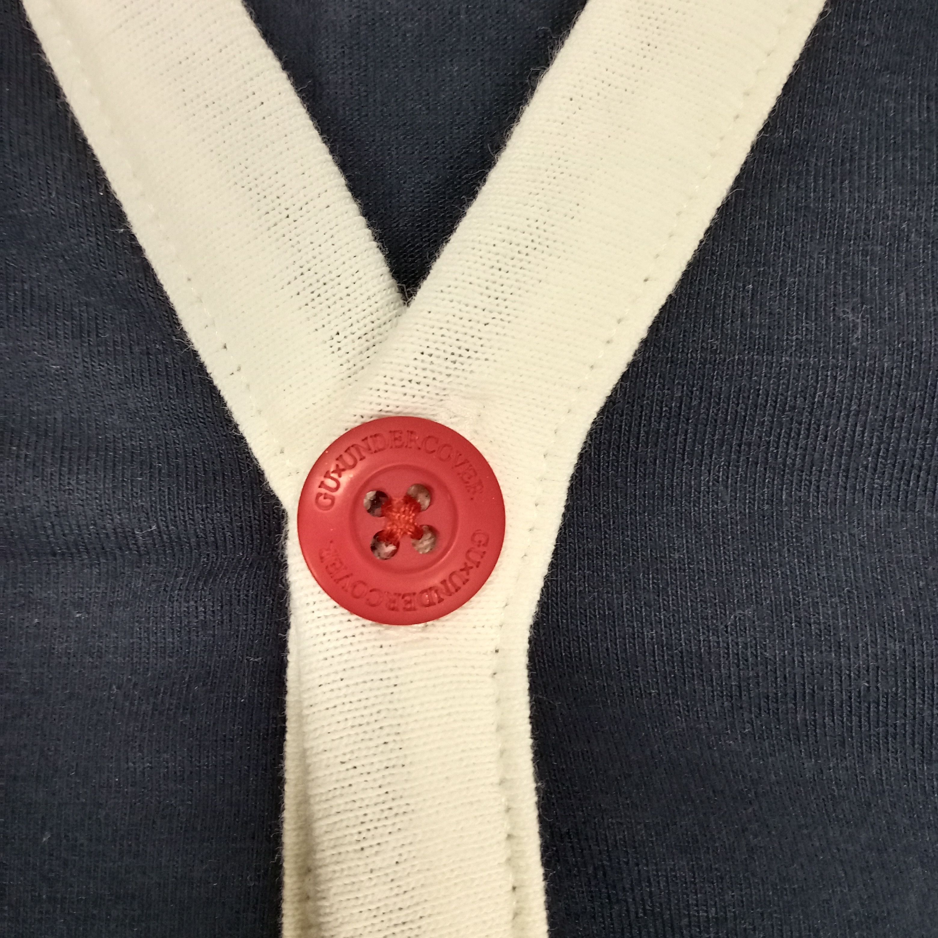 Japanese Brand Gu X Undercover Japanese Brand Streetwear Women Cardigan Size L / US 10 / IT 46 - 4 Thumbnail