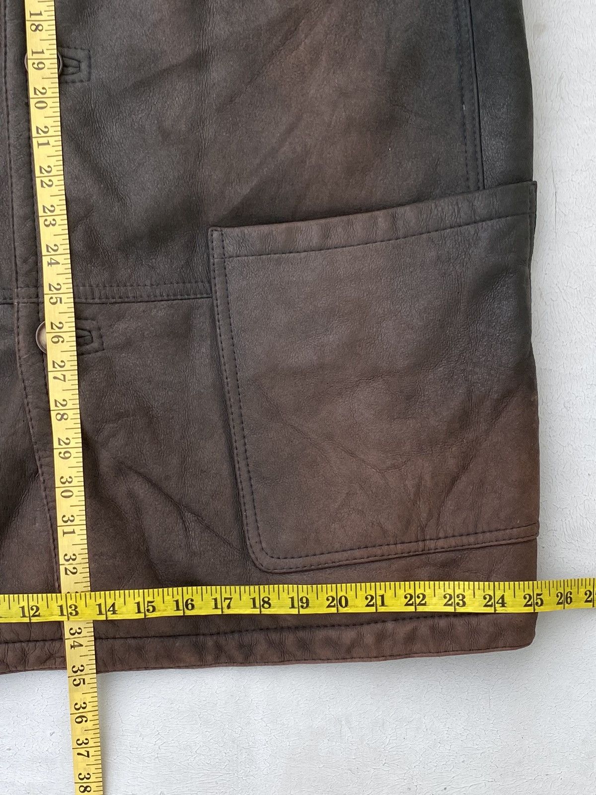 If Six Was Nine × Le Grande Bleu (L.G.B.) Antonovich Genuine Sheep Leather Coat Jacket Men Size US XL / EU 56 / 4 - 21 Thumbnail