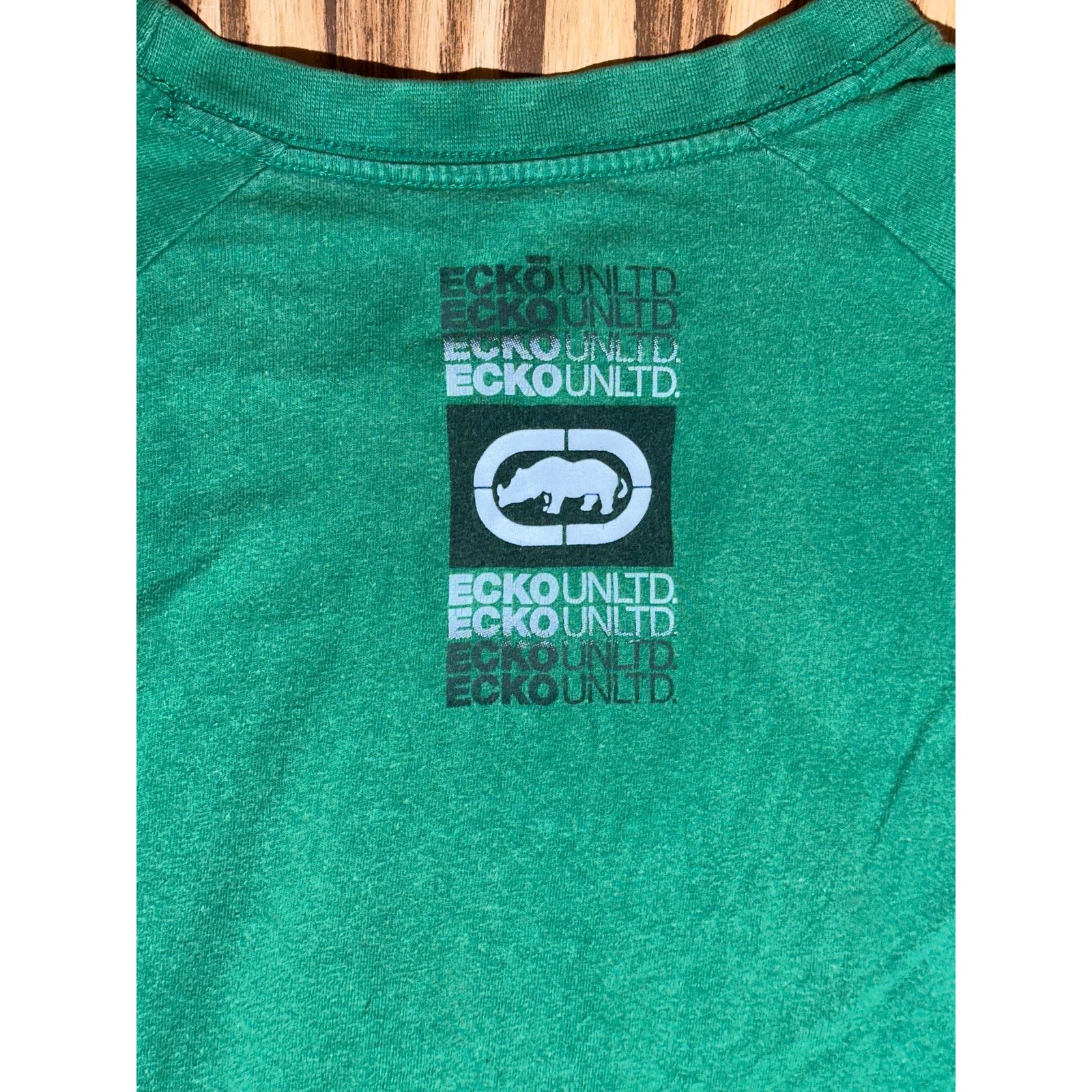 Ecko Unltd. Ecko Unltd Green longsleeve shirt Size 2XL Size US XXL / EU 58 / 5 - 7 Thumbnail