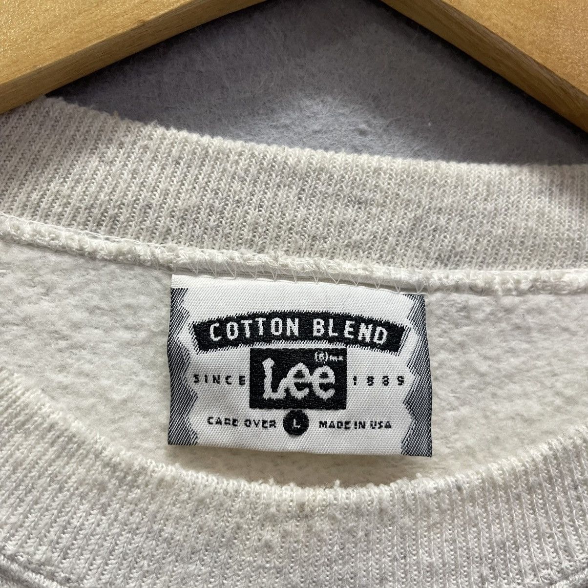 Lee Lee Logo Crewneck Sweatshirt Size US L / EU 52-54 / 3 - 8 Thumbnail