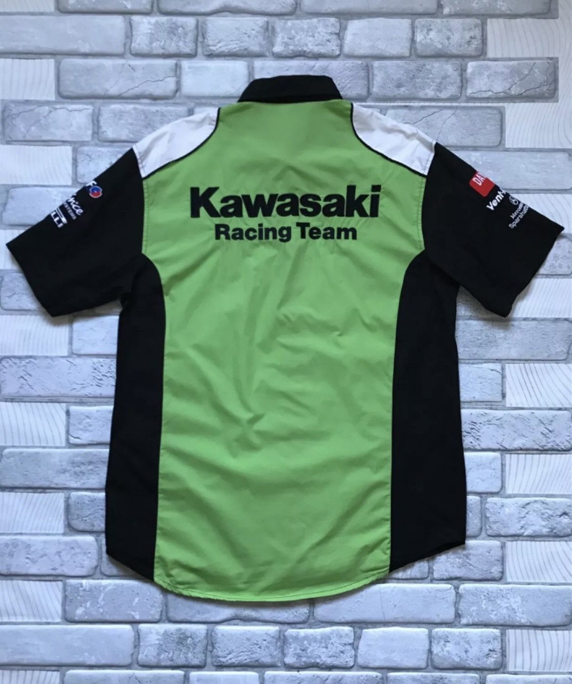 Vintage Kawasaki Racing Men's Shirt Size US XL / EU 56 / 4 - 5 Thumbnail