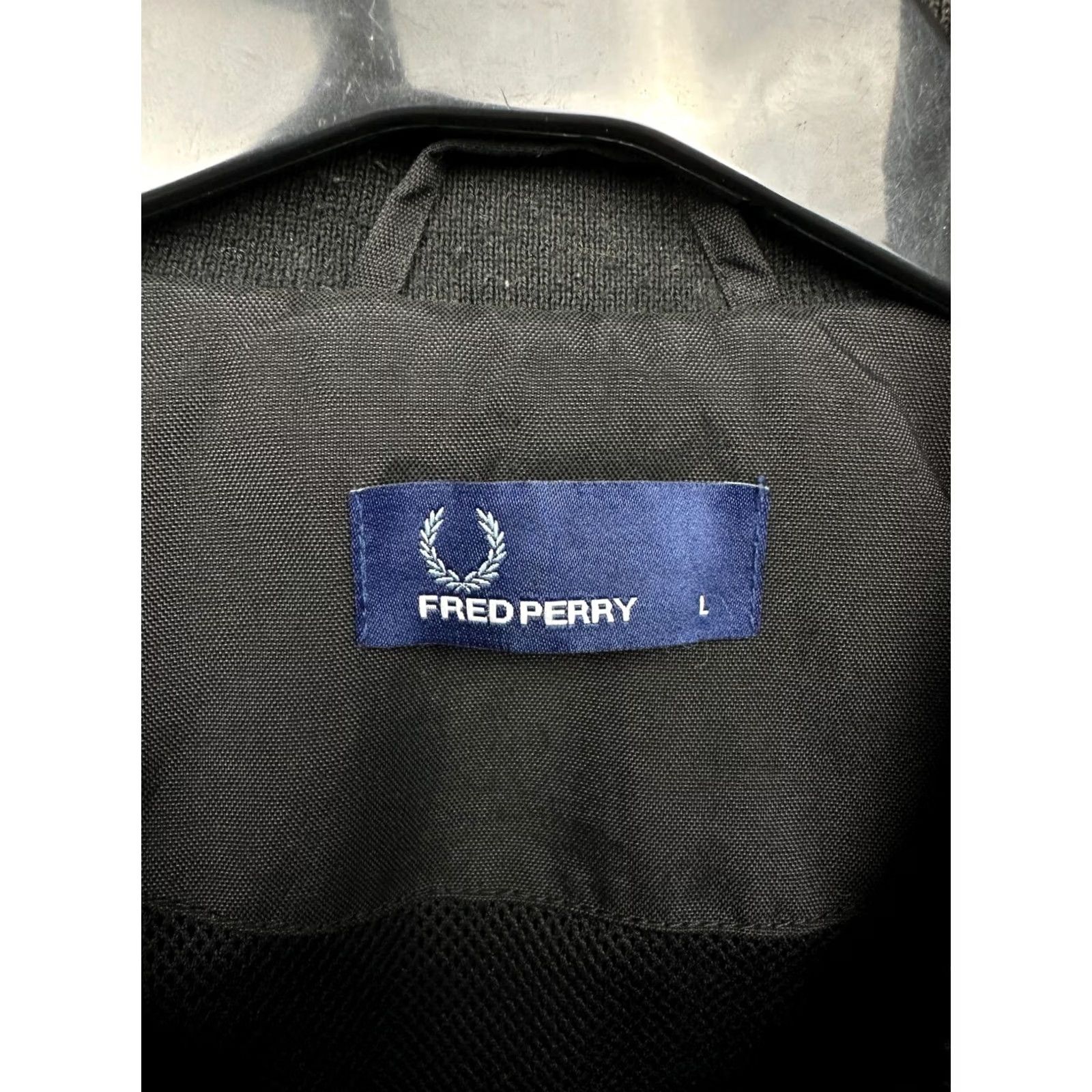 Fred Perry VINTAGE Fred Perry Mens Nylon Jacket L Black Size US L / EU 52-54 / 3 - 4 Thumbnail