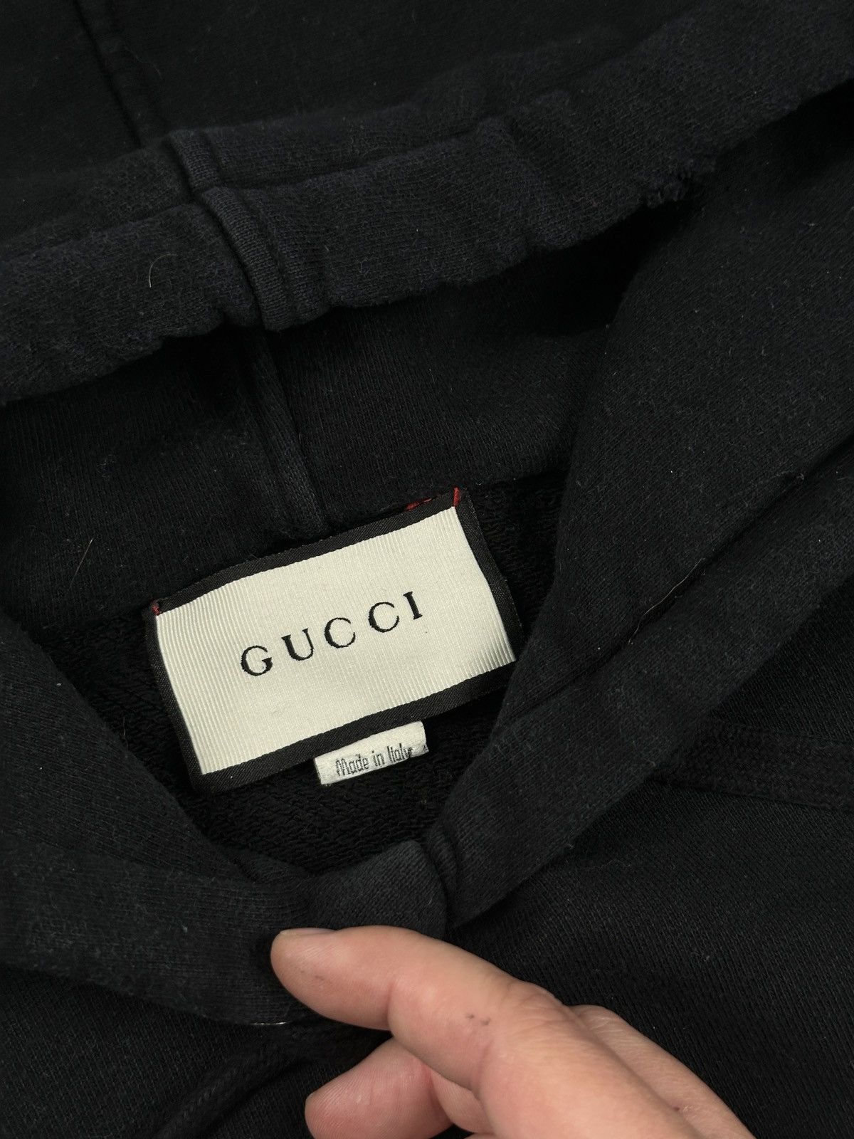 Gucci Gucci Coco Capitán Future Logo Hoodie Black Oversized Italy Size US M / EU 48-50 / 2 - 8 Thumbnail