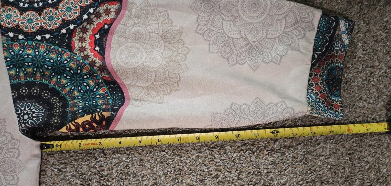 Designer Paisley Print Beige 3/4 Sleeve Regsitered Nurse Hoodie 4XL Size US XXL / EU 58 / 5 - 4 Thumbnail