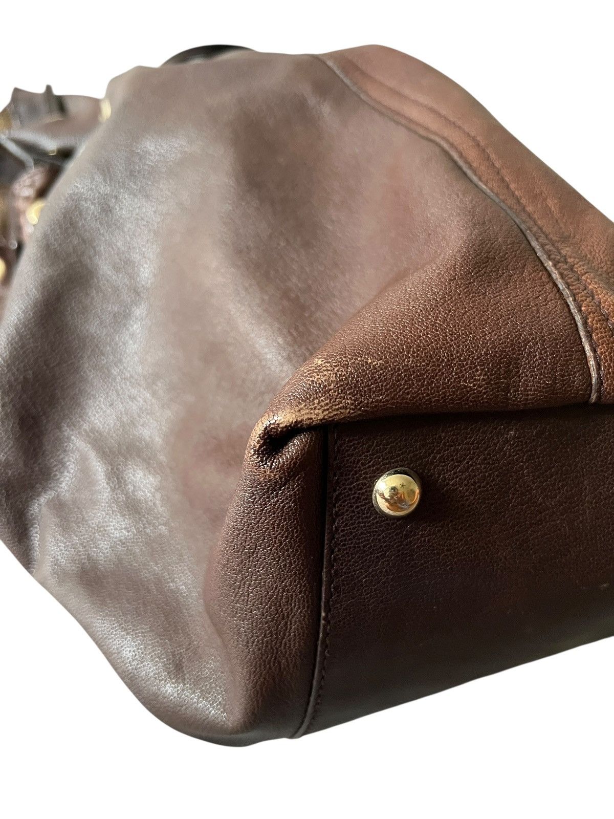 Yves Saint Laurent Yves Saint Laurent Leather Reversible Double Sac Y Tote Size ONE SIZE - 9 Thumbnail