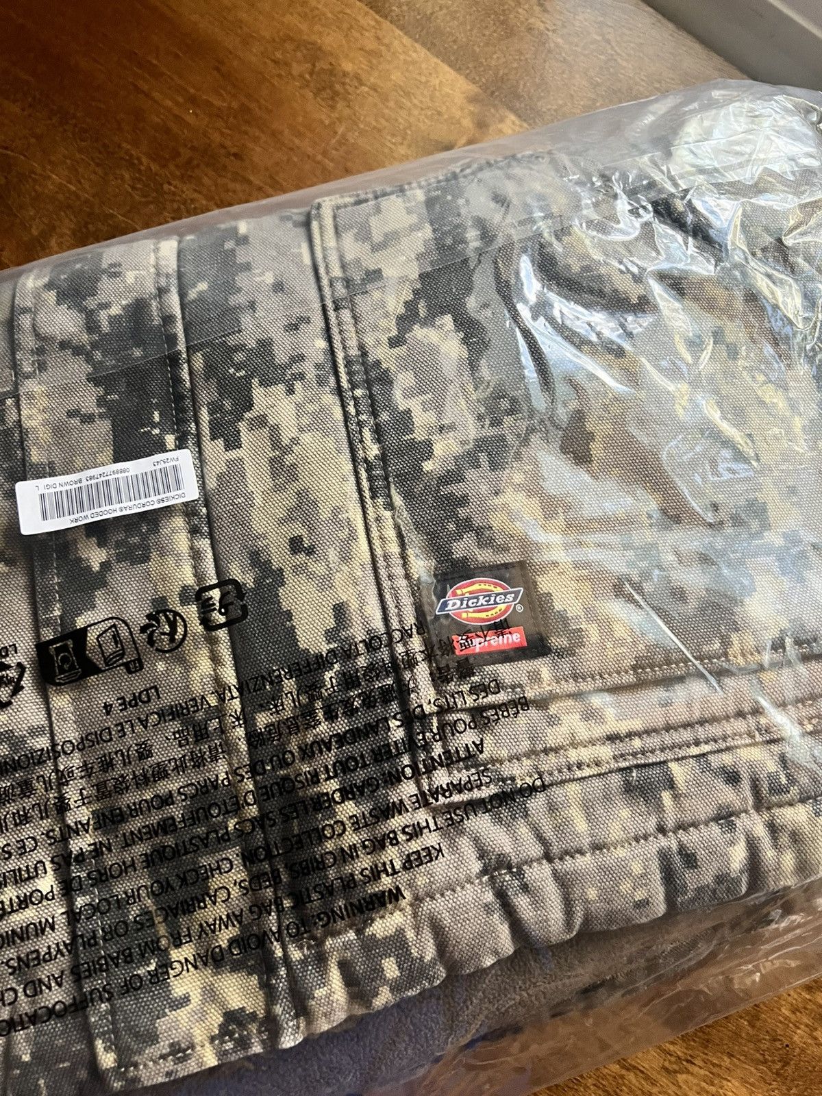 Dickies × Supreme Supreme/Dickies Cordura Hooded Work Jacket Camo Size US L / EU 52-54 / 3 - 5 Thumbnail