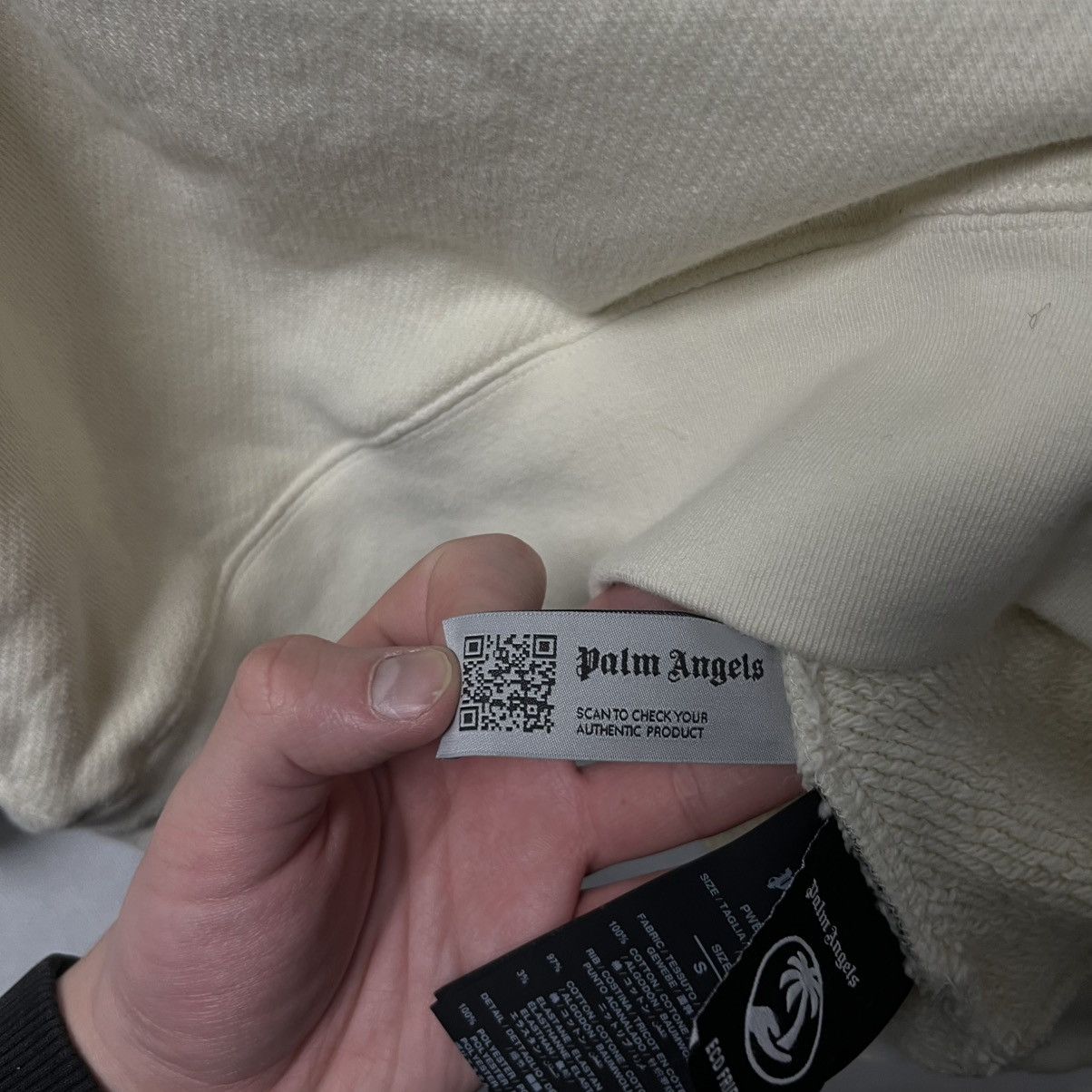 Palm Angels Palm Angels Sweatshirt Big Logo Size US S / EU 44-46 / 1 - 10 Thumbnail