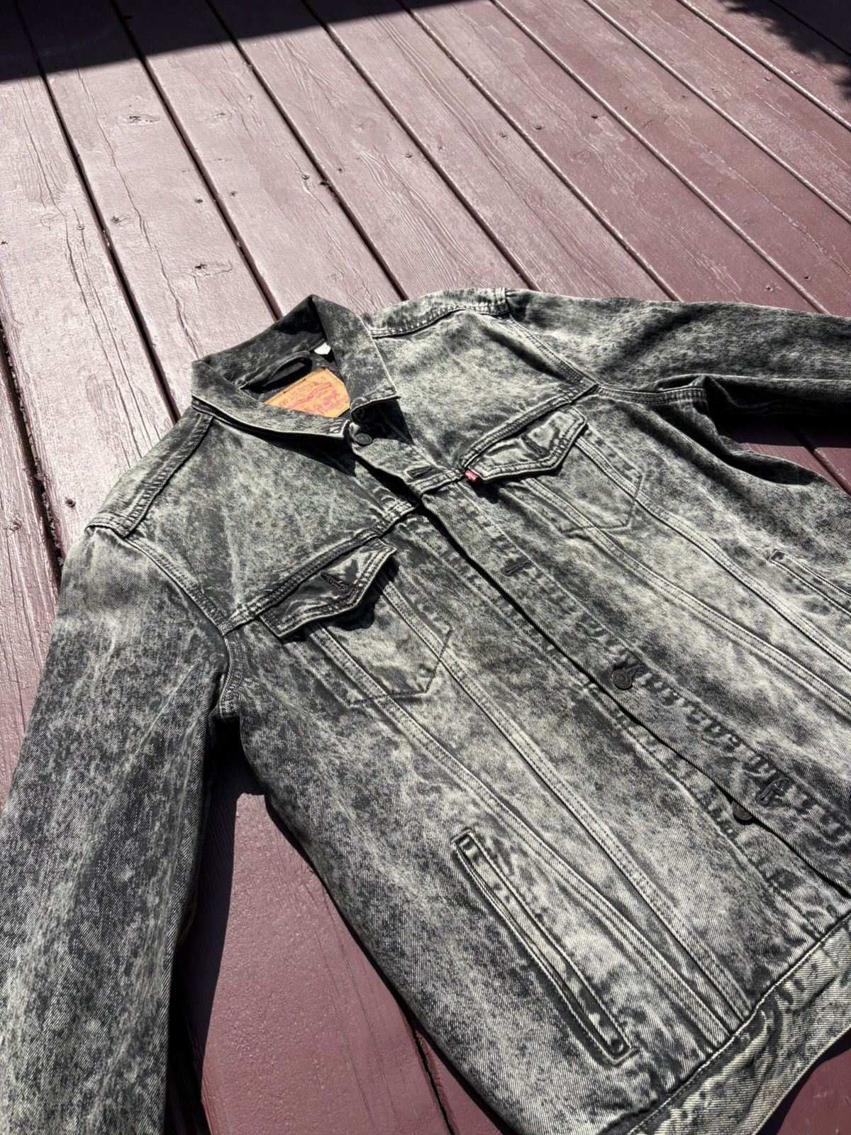 Zara Old School Levi’s Fall Jacket Denim 2xl Size XL / US 12-14 / IT 48-50 - 3 Thumbnail
