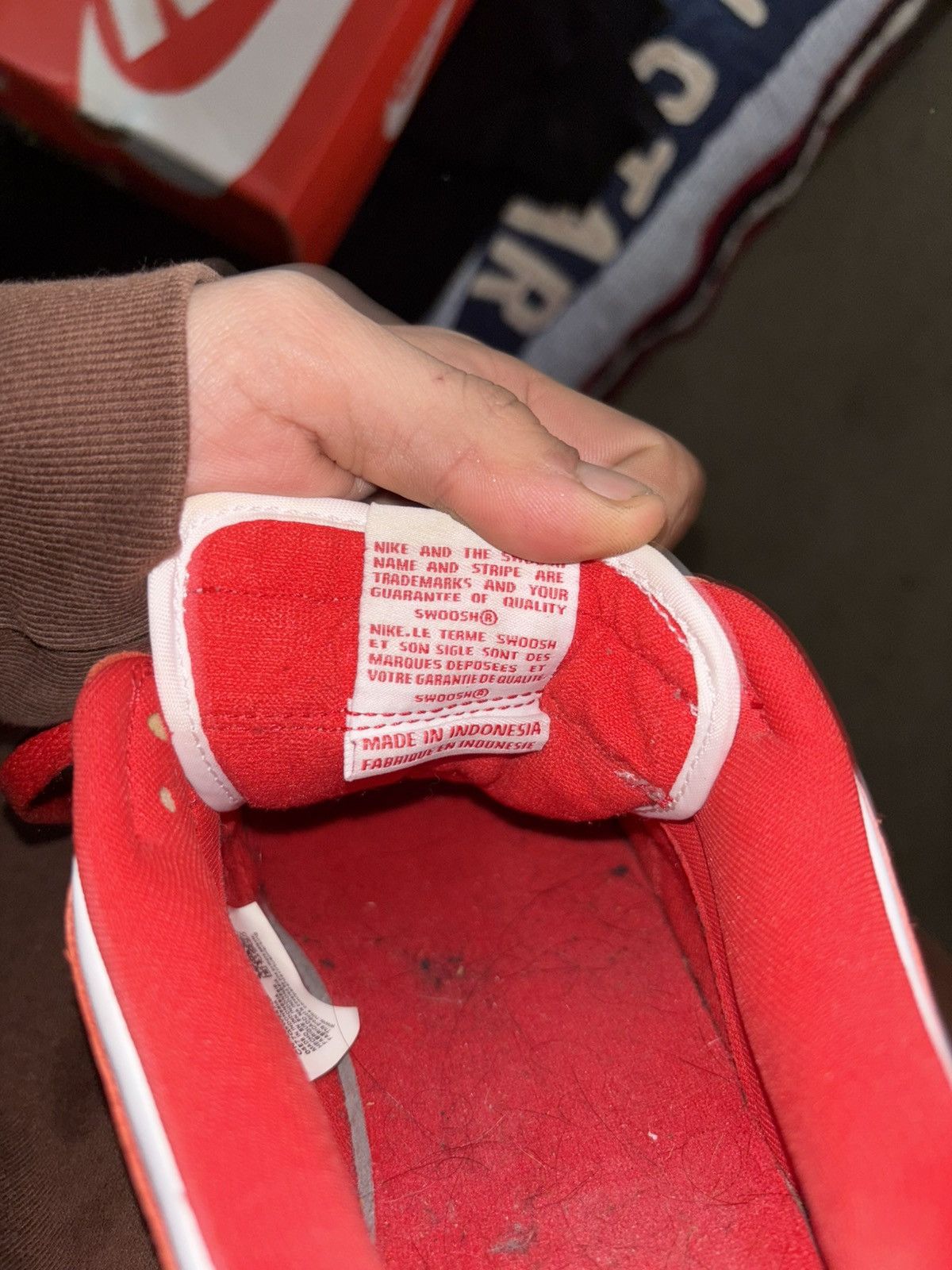 Nike Nike Dunk Low University Red Size US 10.5 / EU 43-44 - 6 Thumbnail