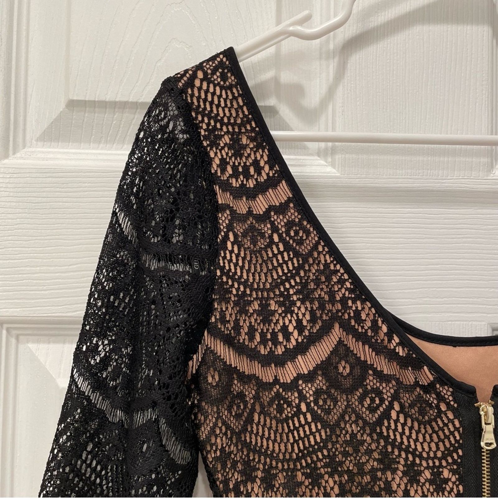 Guess Black Lace Dress 2 - manisa.websitesifirmalari.com