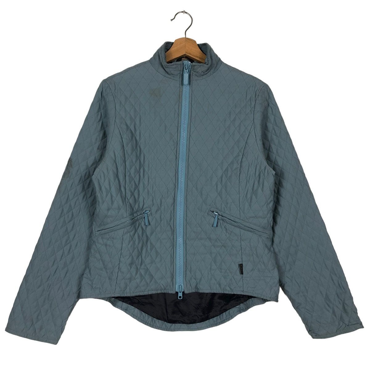 Barbour VINTAGE BARBOUR QUILTED L115 MICROFIBRE JACKET (SHORT) Size US S / EU 44-46 / 1 - 1 Thumbnail