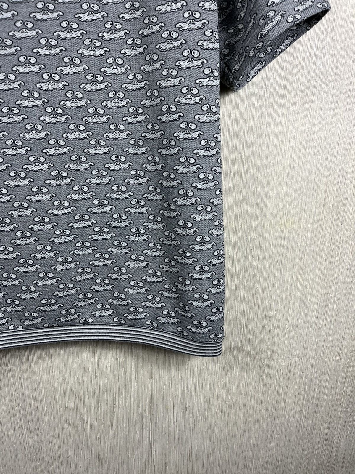 Perks And Mini PAM Perks and Mini monogram knitted tee t-shirt ghost print Size US XL / EU 56 / 4 - 7 Thumbnail