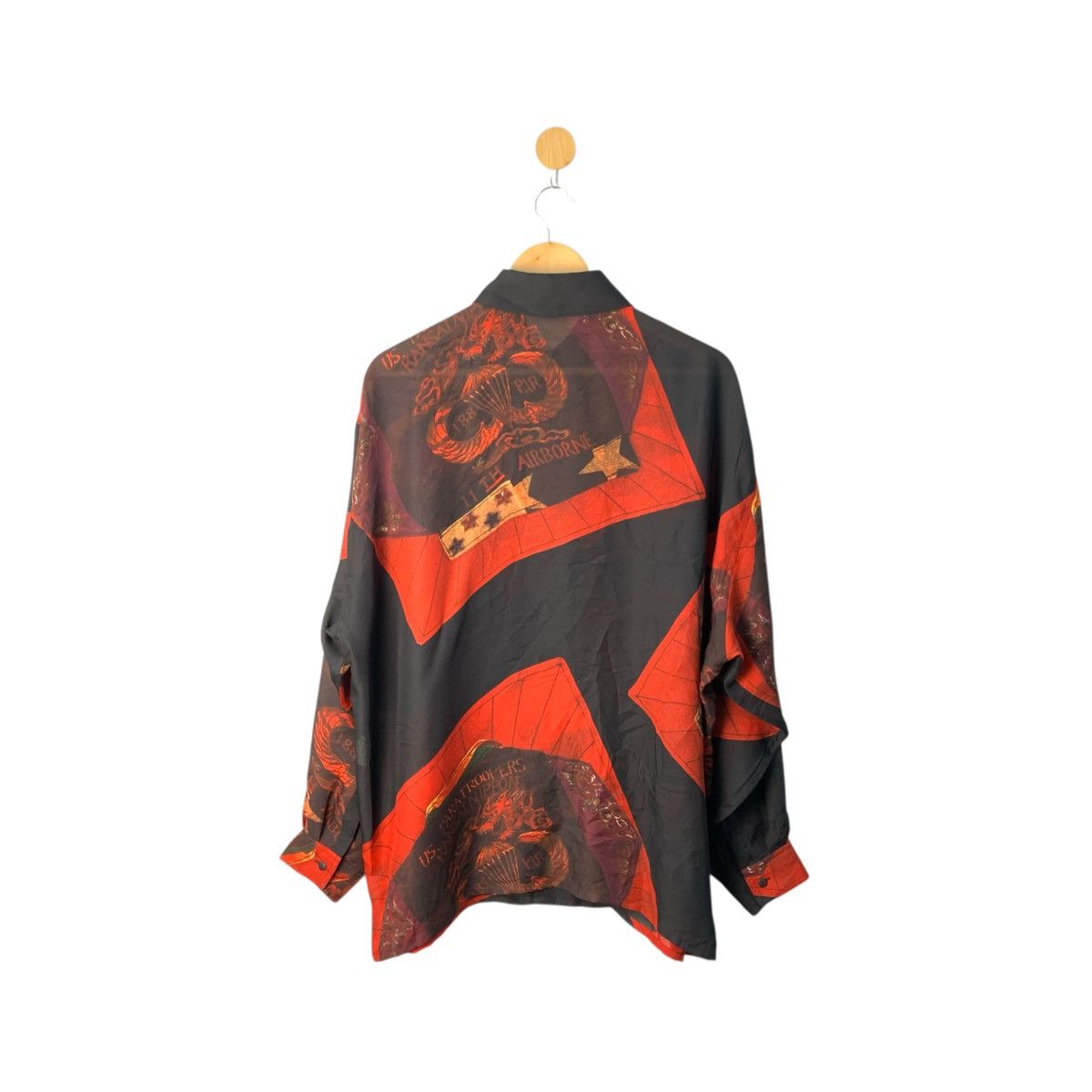 Kansai Yamamoto Kansai Yamamoto Paisley Long Sleeve 80s Military Size US XL / EU 56 / 4 - 2 Thumbnail
