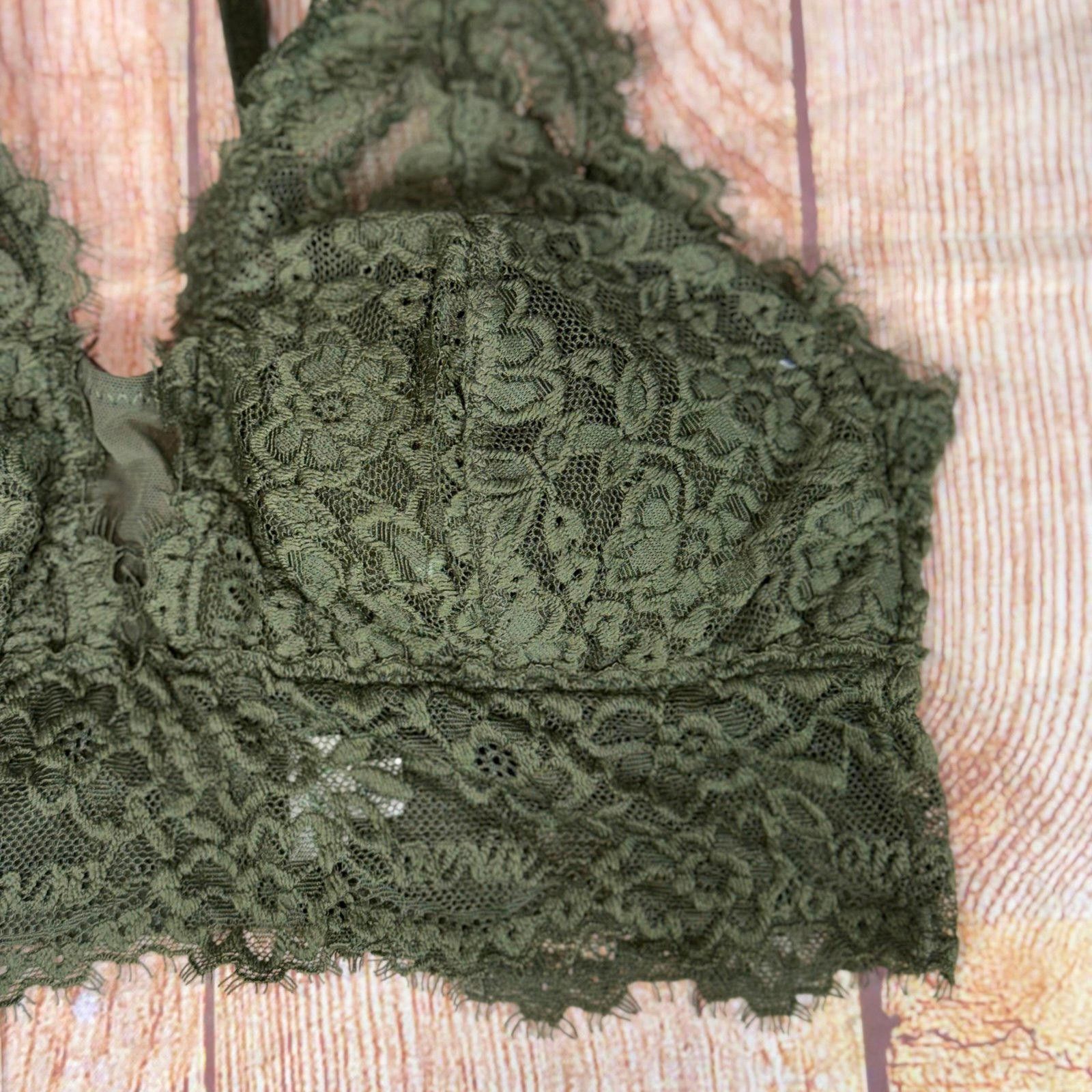 Other Aerie XS Green Bralette Size ONE SIZE - 3 Thumbnail