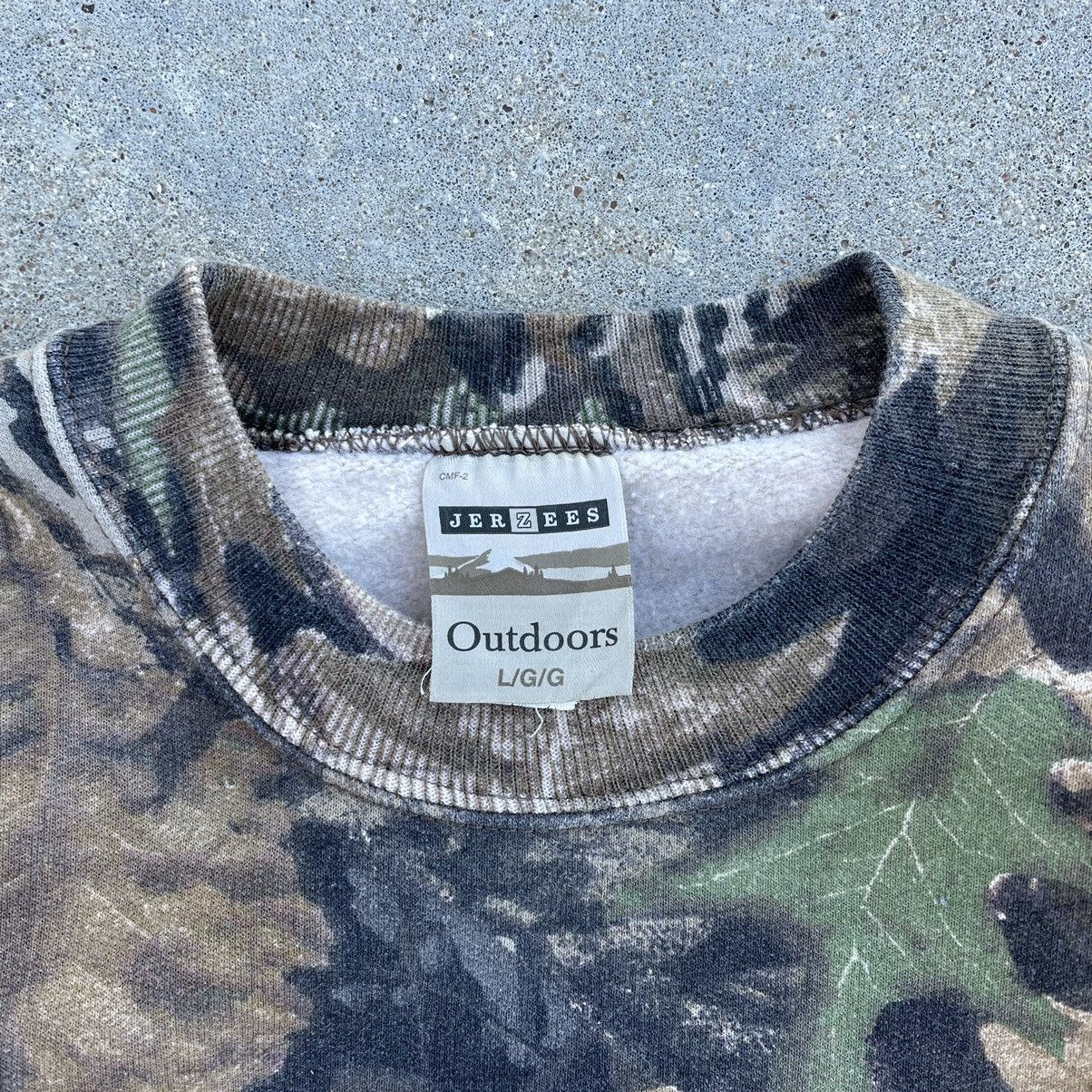 Japanese Brand × Vintage Crazy vintage 90s Realtree camo grunge crewneck sweatshirt Size US L / EU 52-54 / 3 - 4 Thumbnail