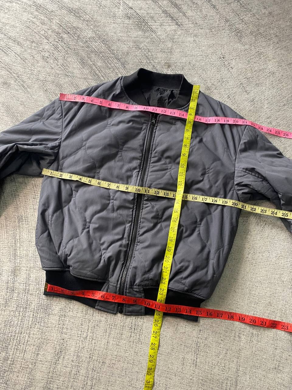Japanese Brand Back Number Reversible Bomber Jacket Size US S / EU 44-46 / 1 - 14 Thumbnail