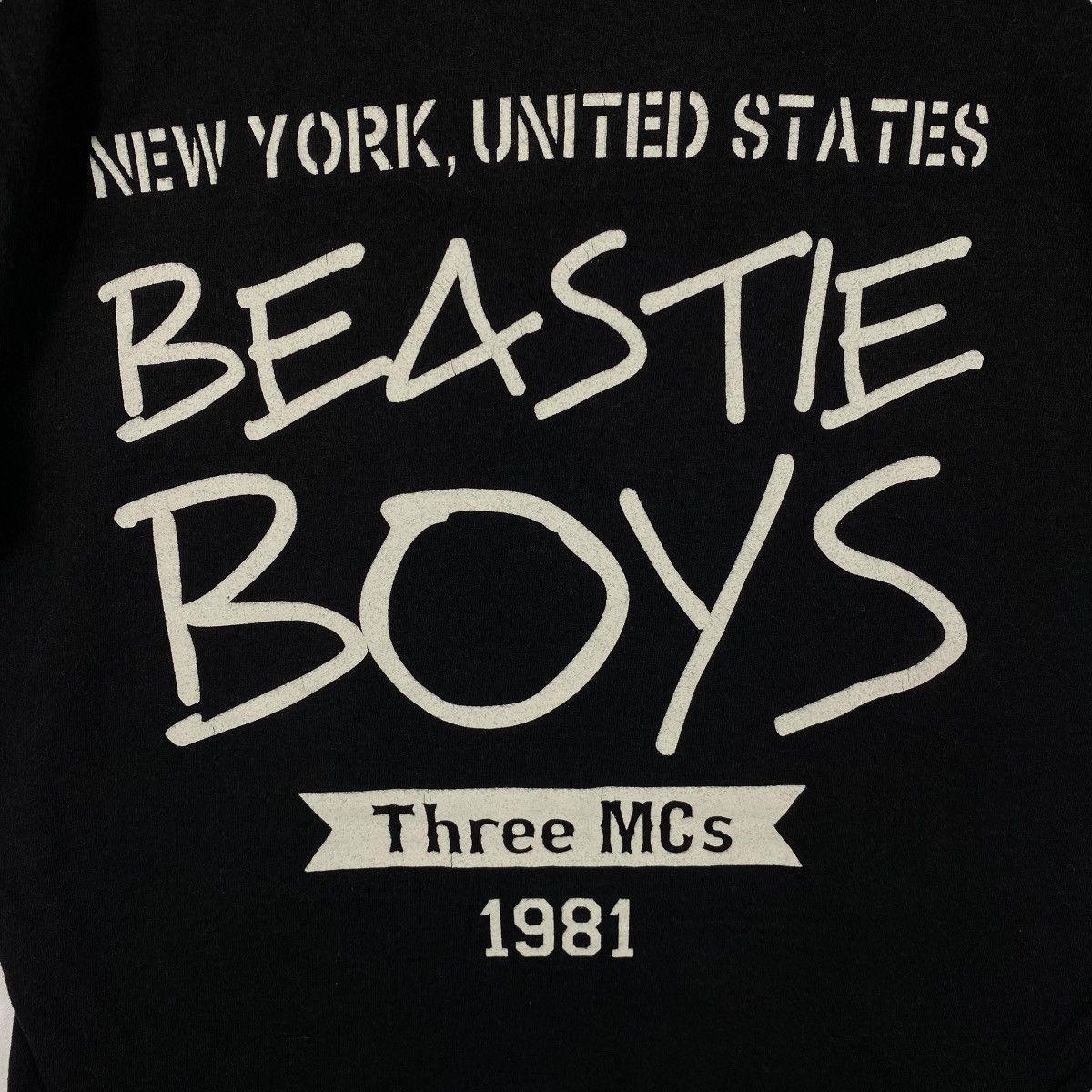 Japanese Brand The Rap Photography Of Ricky Powell BEASTIE BOYS Graphic Tee Size US S / EU 44-46 / 1 - 5 Thumbnail