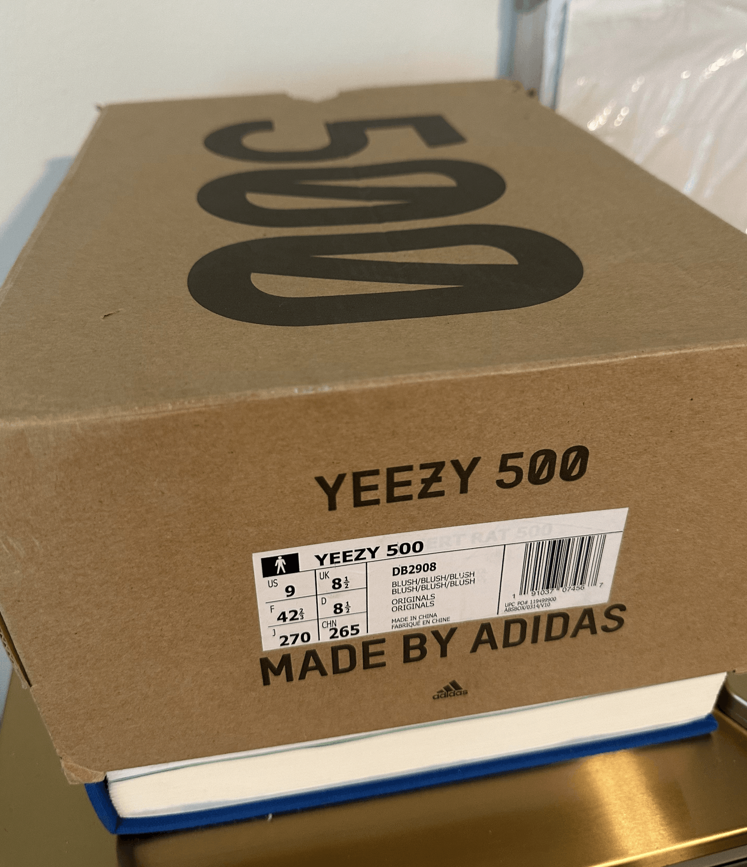 Adidas × Yeezy Adidas Yeezy 500 Blush Size US 9 / EU 42 - 9 Thumbnail