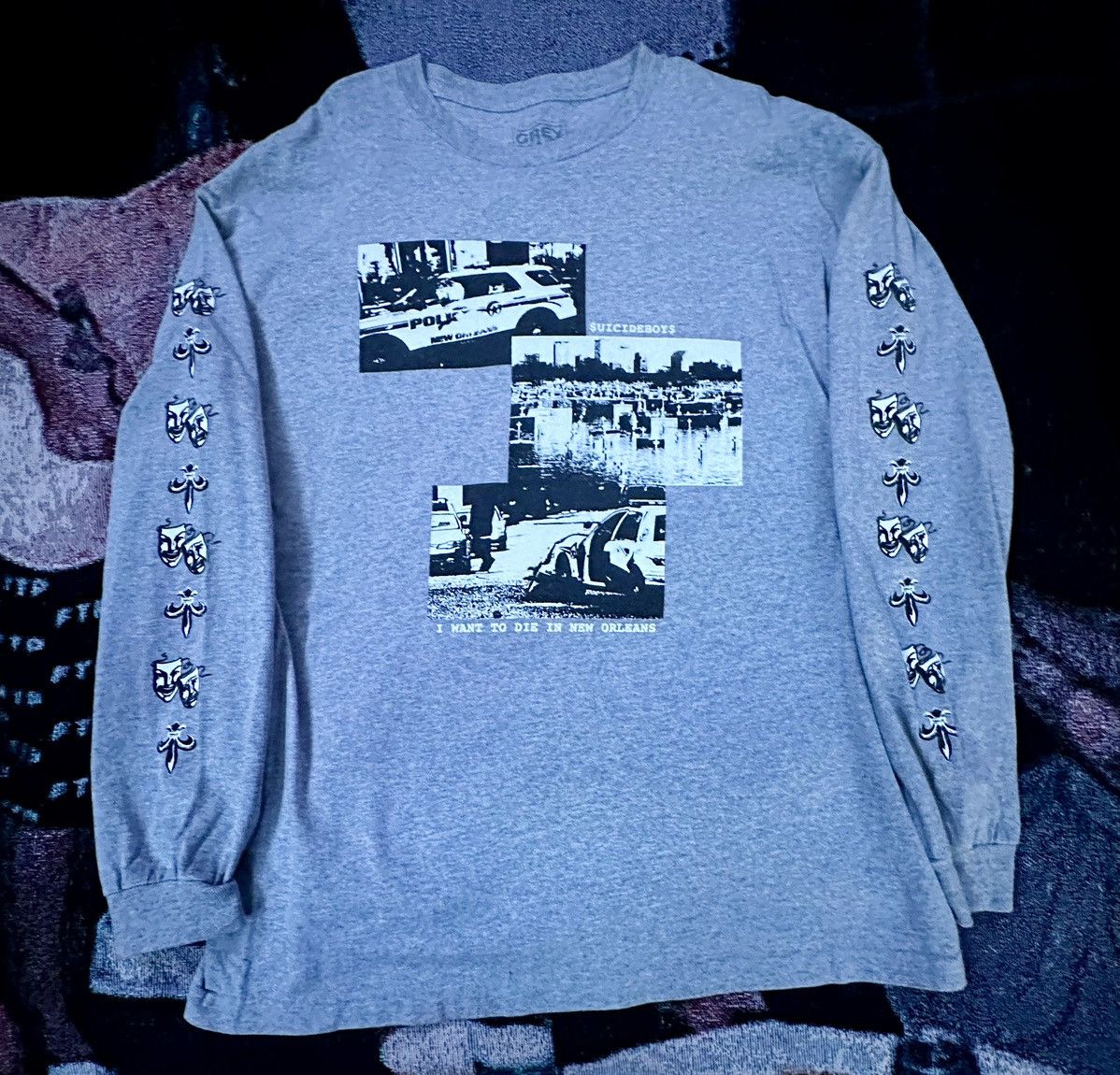 G59 Records 2018 IWTDINO Comedy And Tragedy LS Size US XL / EU 56 / 4 - 1 Thumbnail