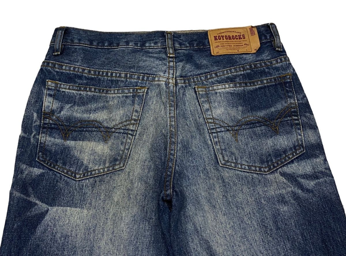 If Six Was Nine Rare Design Vintage Japanese Brand KoyoRocks Jeans 2000s Size US 30 / EU 46 - 4 Thumbnail