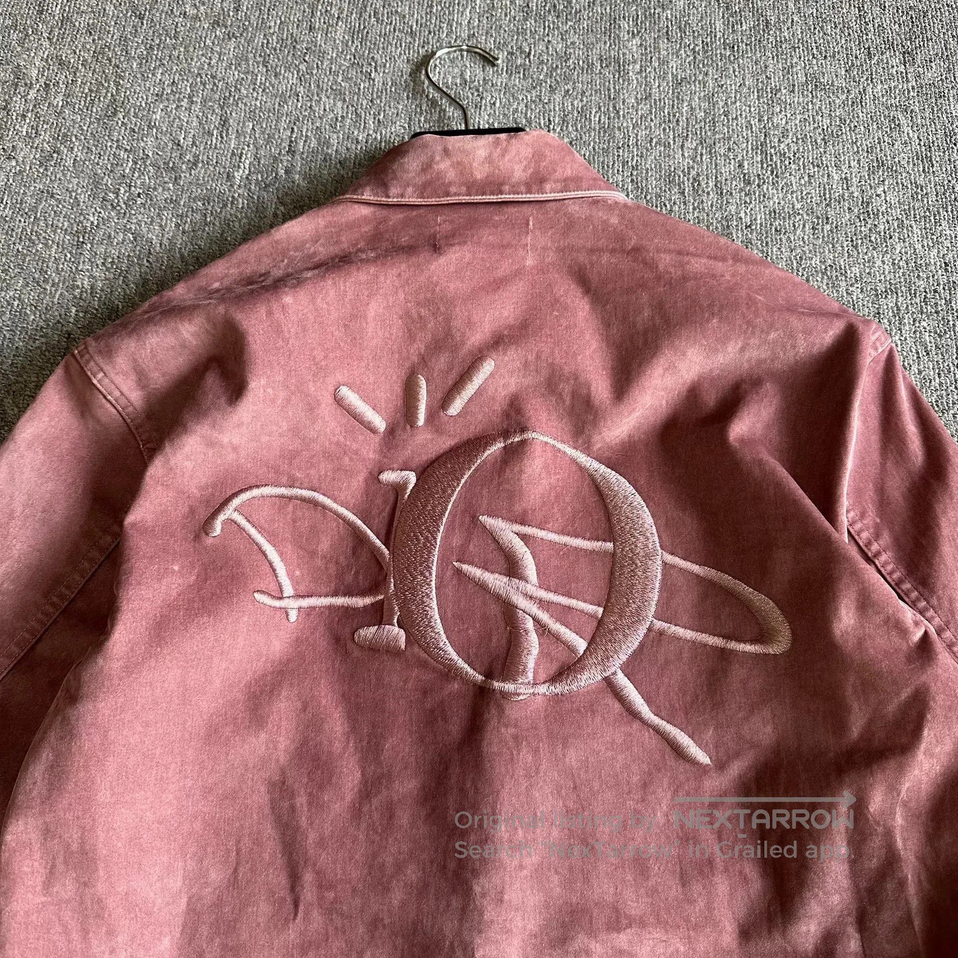 Dior dior travis scott embroidered velvet jacket. Size US L / EU 52-54 / 3 - 4 Thumbnail