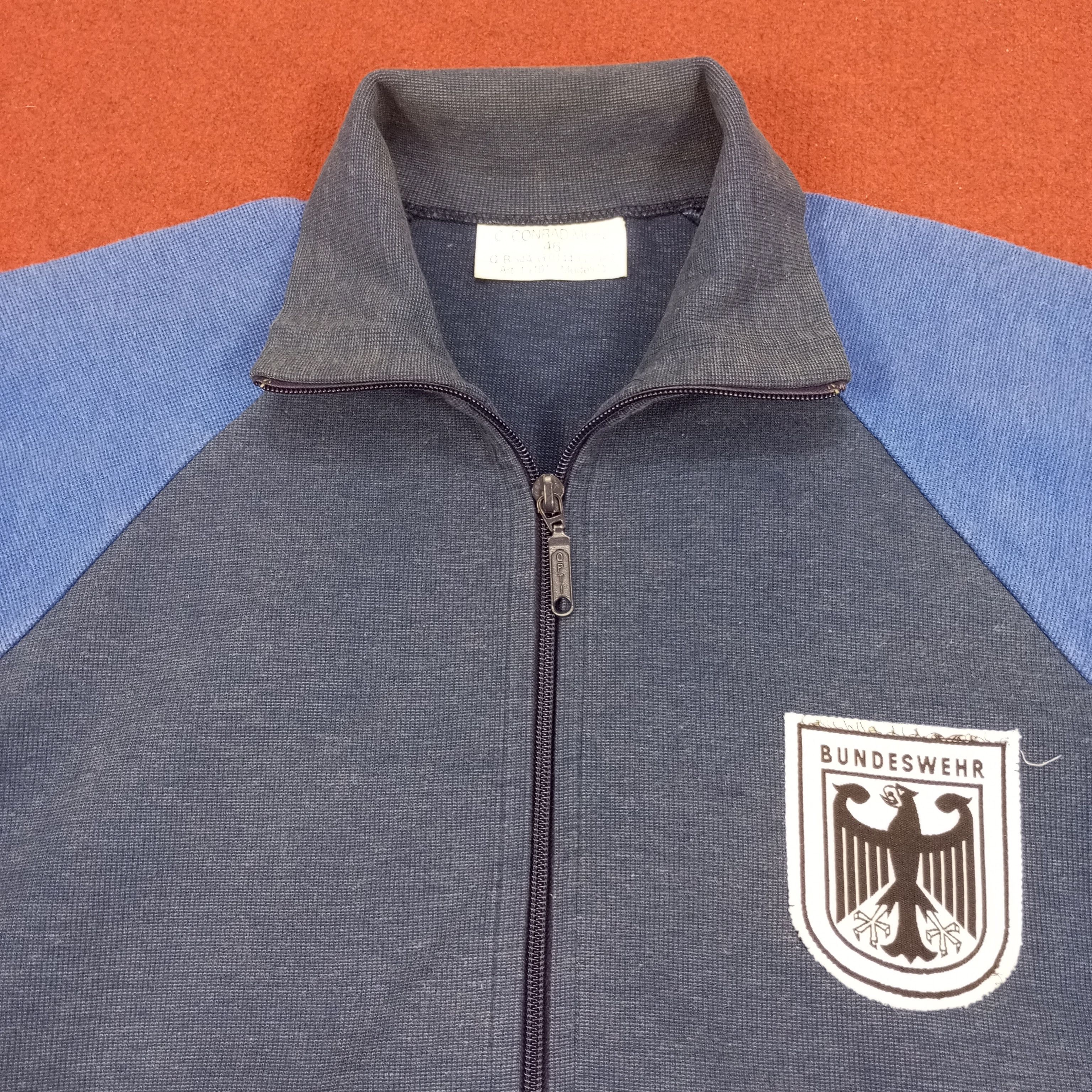 Vintage Bundeswehr Germany Sweater Sports Style Size US S / EU 44-46 / 1 - 5 Thumbnail