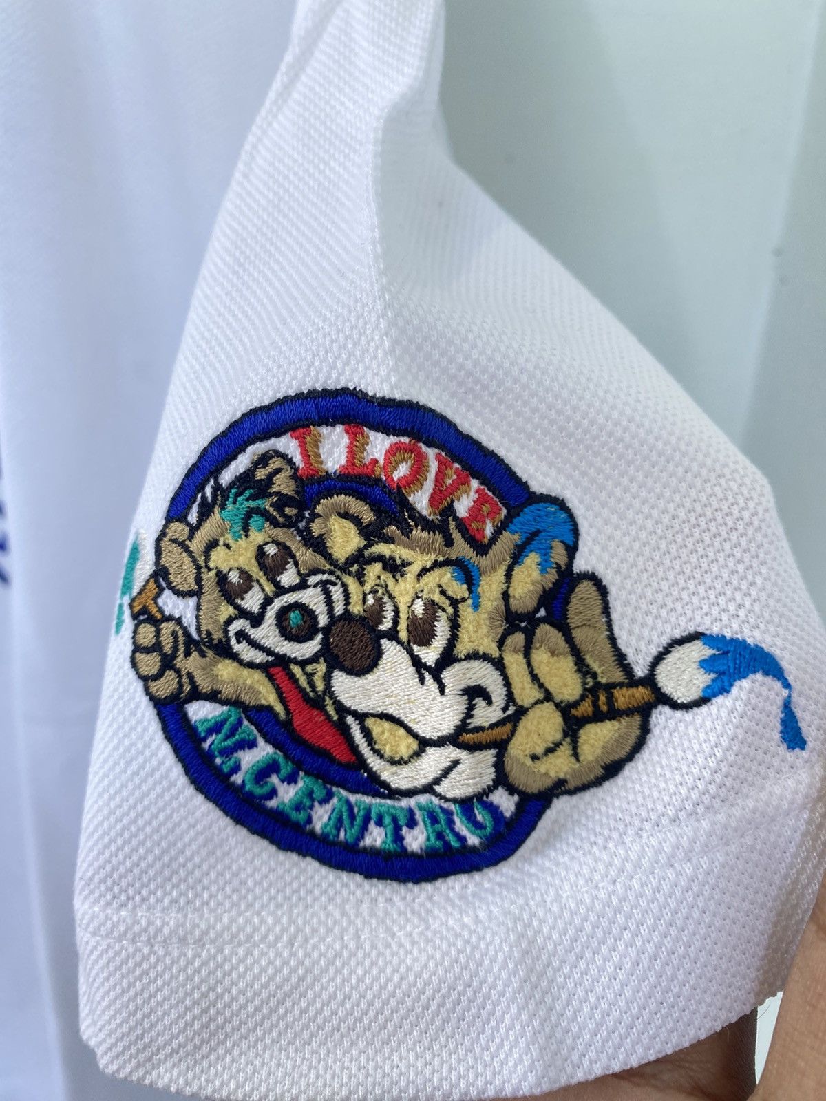 Cartoon Network × Japanese Brand × Vintage Vintage Rare N Centro Embroidered Cartoon Art Polo Shirt Size US L / EU 52-54 / 3 - 3 Thumbnail