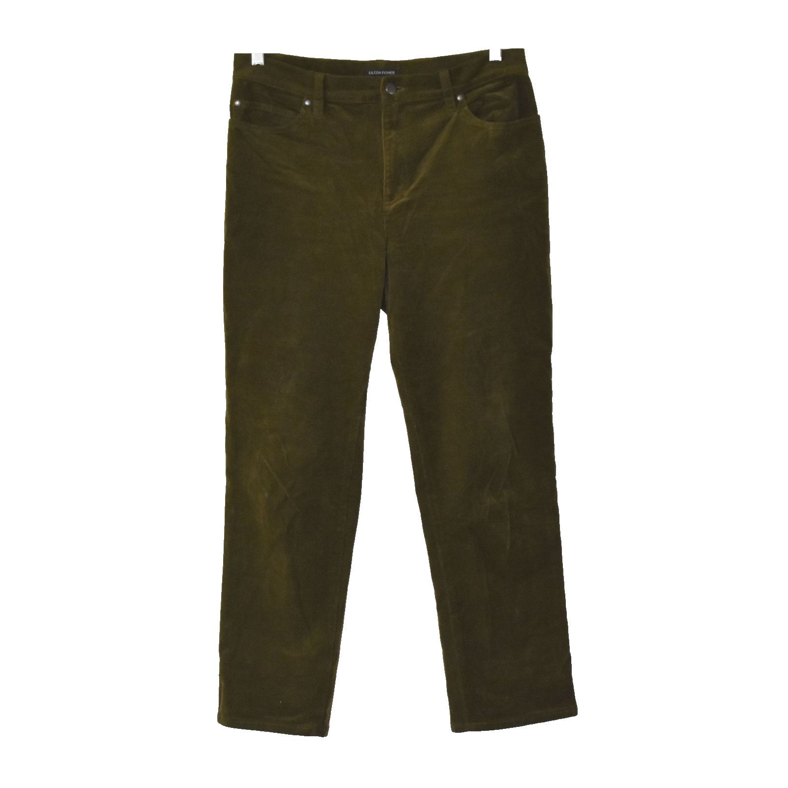 Eileen Fisher EILEEN FISHER Cotton Corduroy 5-Pkt Straight Jeans Size M Size 34" / US 12 / IT 48 - 1 Thumbnail