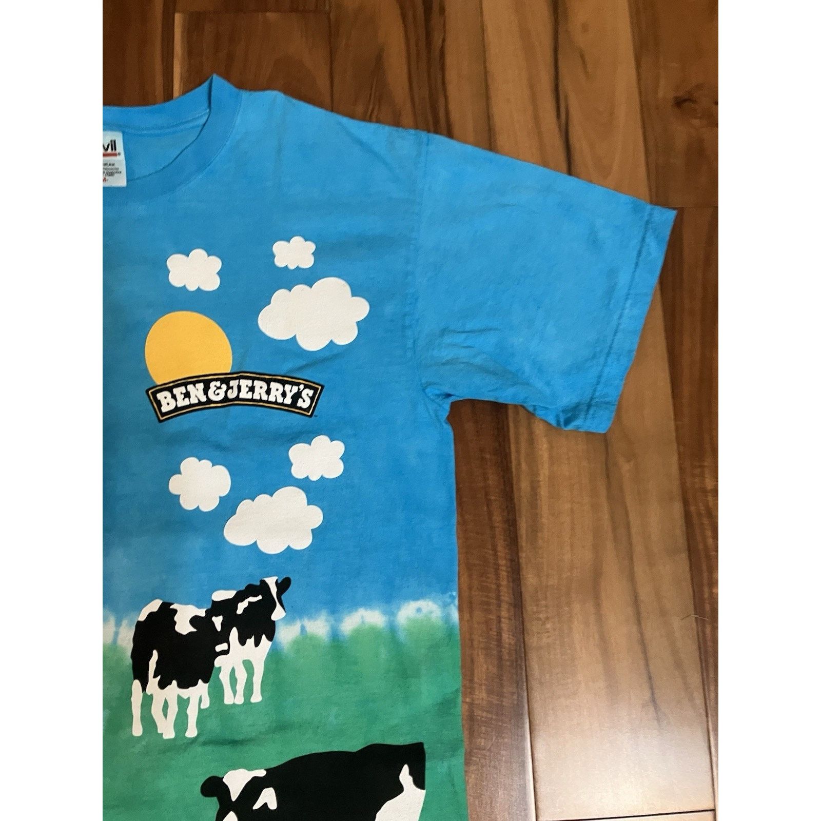 Anvil Ben & Jerry’s Euphoria AOP Ice Cream T-Shirt Size M Tie Dye Size US M / EU 48-50 / 2 - 5 Thumbnail