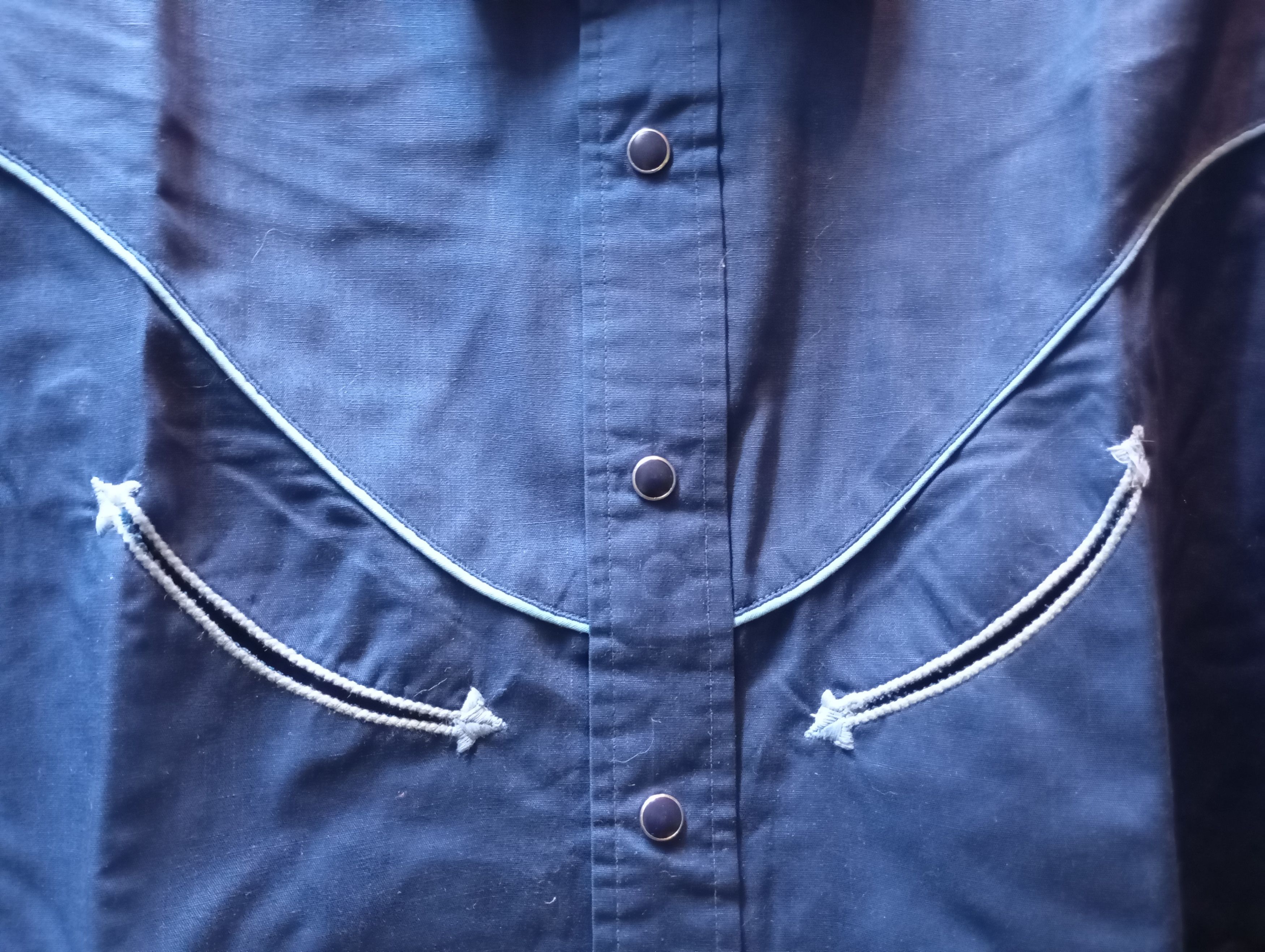 Vintage Vintage Wrangler Western Cowboy Shirts Made in USA Size US L / EU 52-54 / 3 - 4 Thumbnail