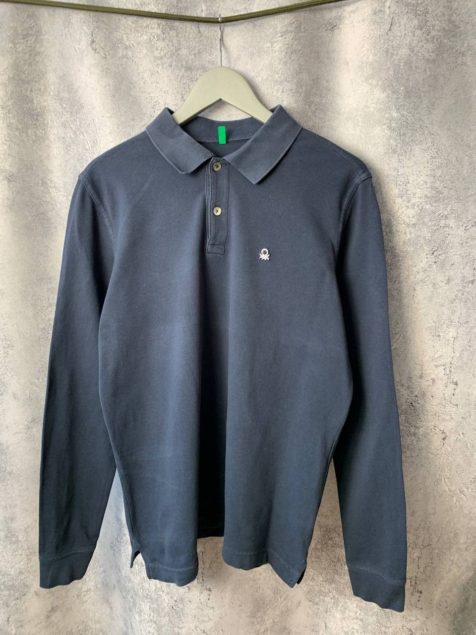 Benetton × United Colors Of Benetton United Colors Of Benneton Polo Long Sleeve Jumper Sweater Size US L / EU 52-54 / 3 - 1 Thumbnail