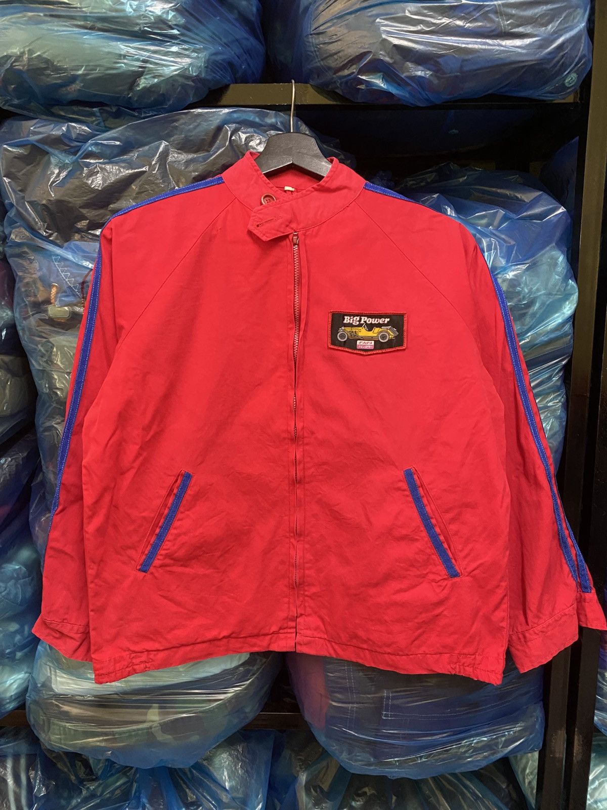 Vintage Vintage Racing Team Windbreaker - “Big Power” Patch Size US S / EU 44-46 / 1 - 1 Thumbnail