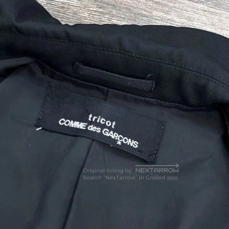 Comme des Garcons COMME des GARÇONS Black Collar Jacket- Size US M / EU 48-50 / 2 - 5 Thumbnail