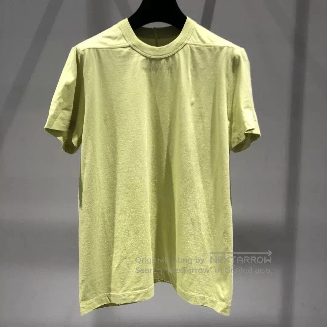 Rick Owens Rick Owens Yellow Short Sleeve Tee. Size US XS / EU 42 / 0 - 1 Thumbnail