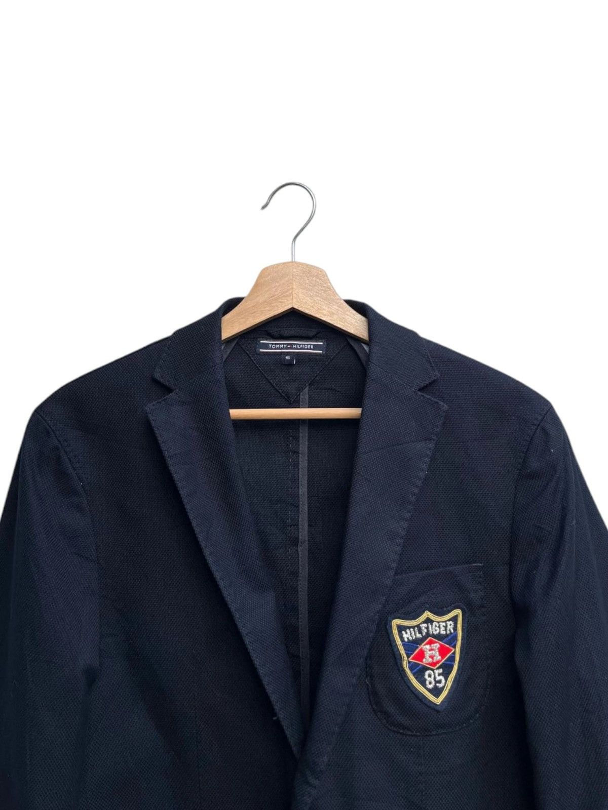 Tommy Hilfiger Luxury Hilfiger 85 Chest Patch Performance Blazer Size US S / EU 44-46 / 1 - 7 Thumbnail