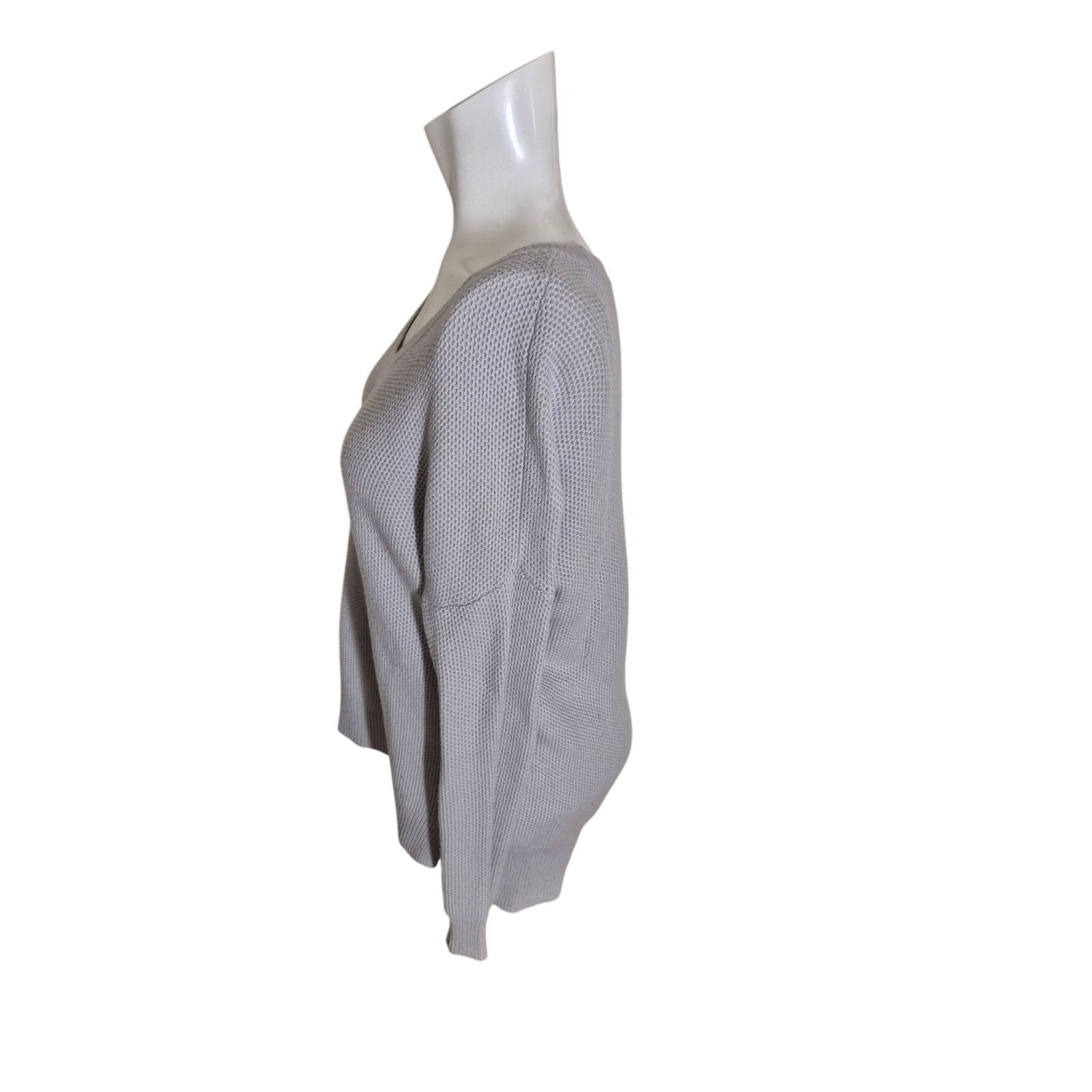 Gap GAP Body Wool Sweater Oversized Textured Scoop Neck Sweater Size XS / US 0-2 / IT 36-38 - 4 Thumbnail