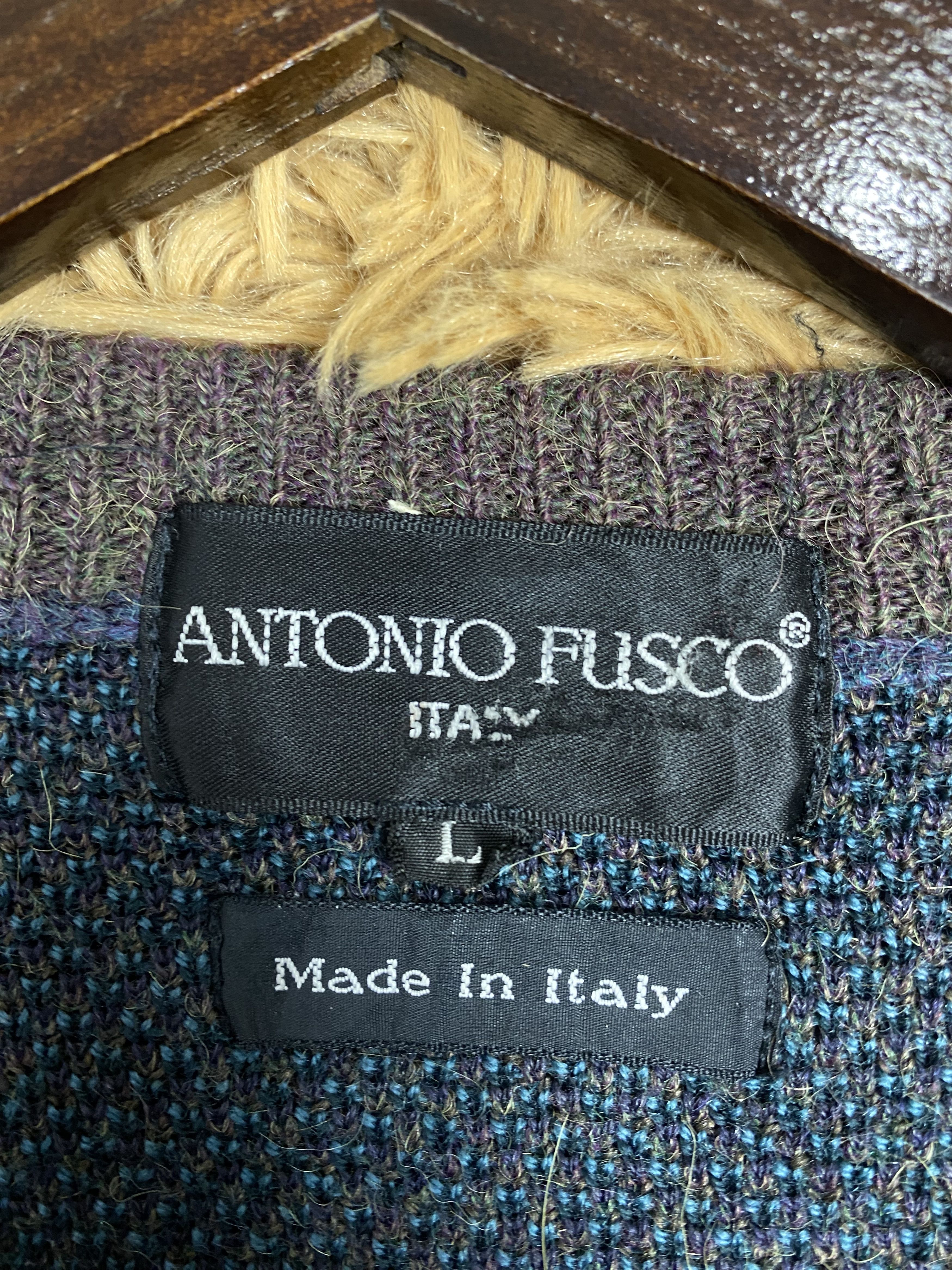 Vintage Vintage Antonia Fusco Knitwear DJ0884 Size US L / EU 52-54 / 3 - 8 Thumbnail