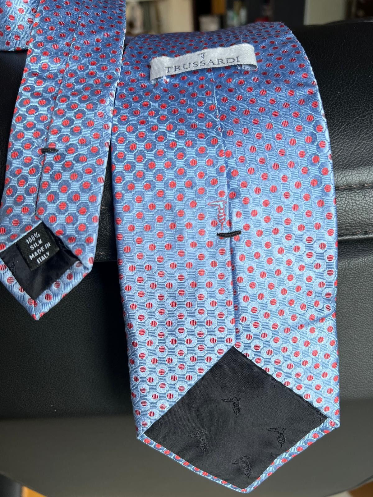 Trussardi Trussardi exclusive long silk tie Size ONE SIZE - 3 Thumbnail