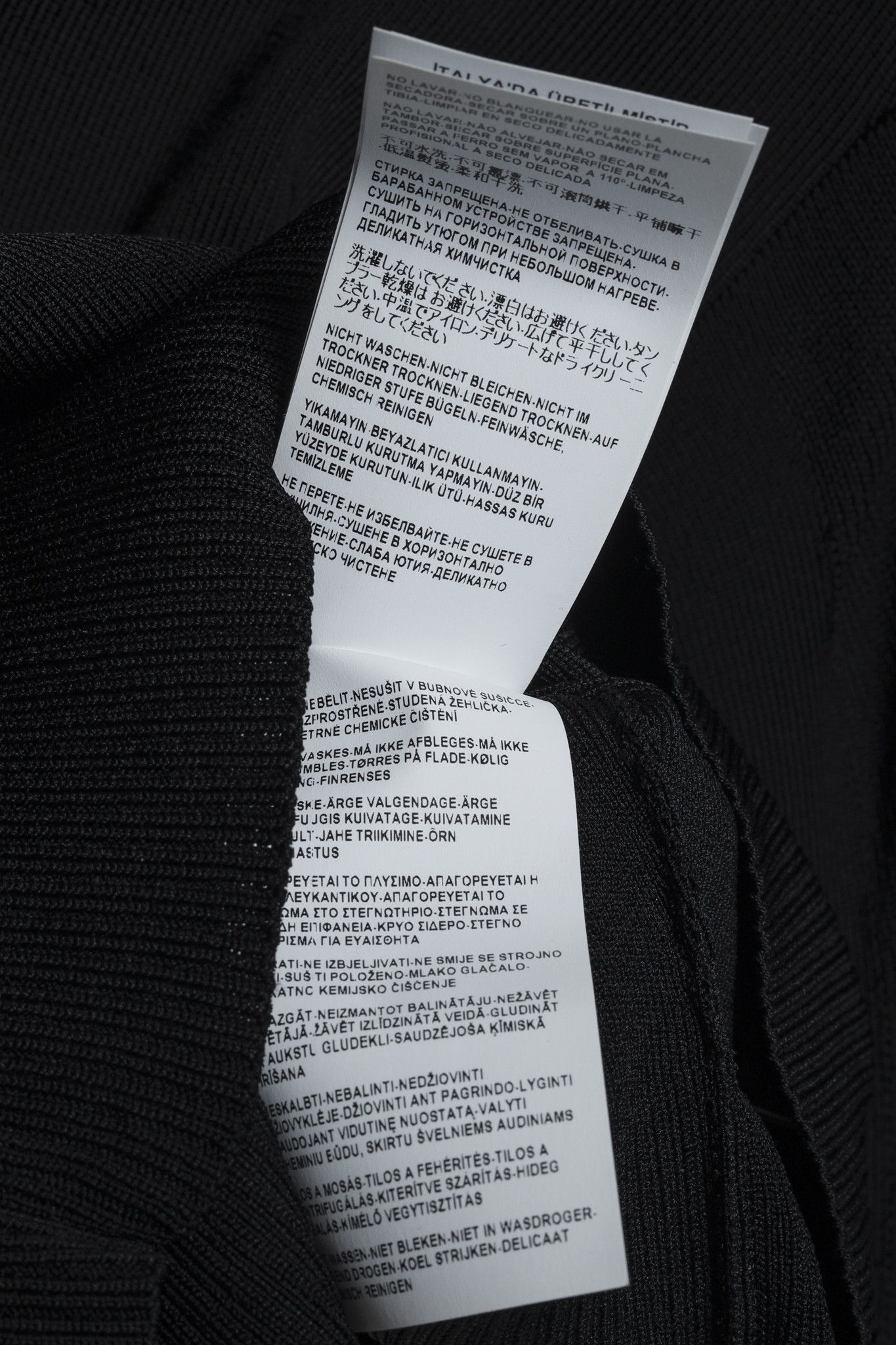 Versus Versace Versus Versace Black Knit Sweater Size M / US 6-8 / IT 42-44 - 12 Thumbnail