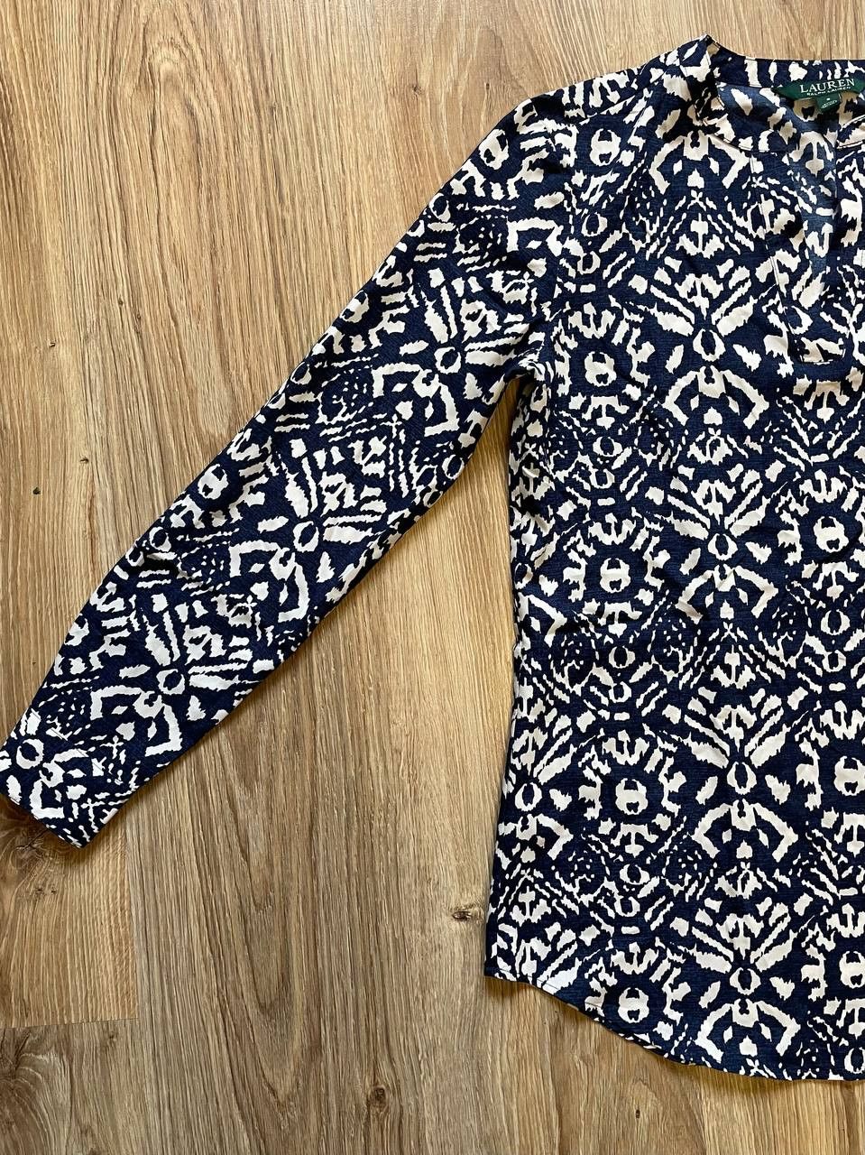 Ralph Lauren Lauren Ralph Lauren Women’s Blouse Top Size S Blue-White Size S / US 4 / IT 40 - 4 Thumbnail
