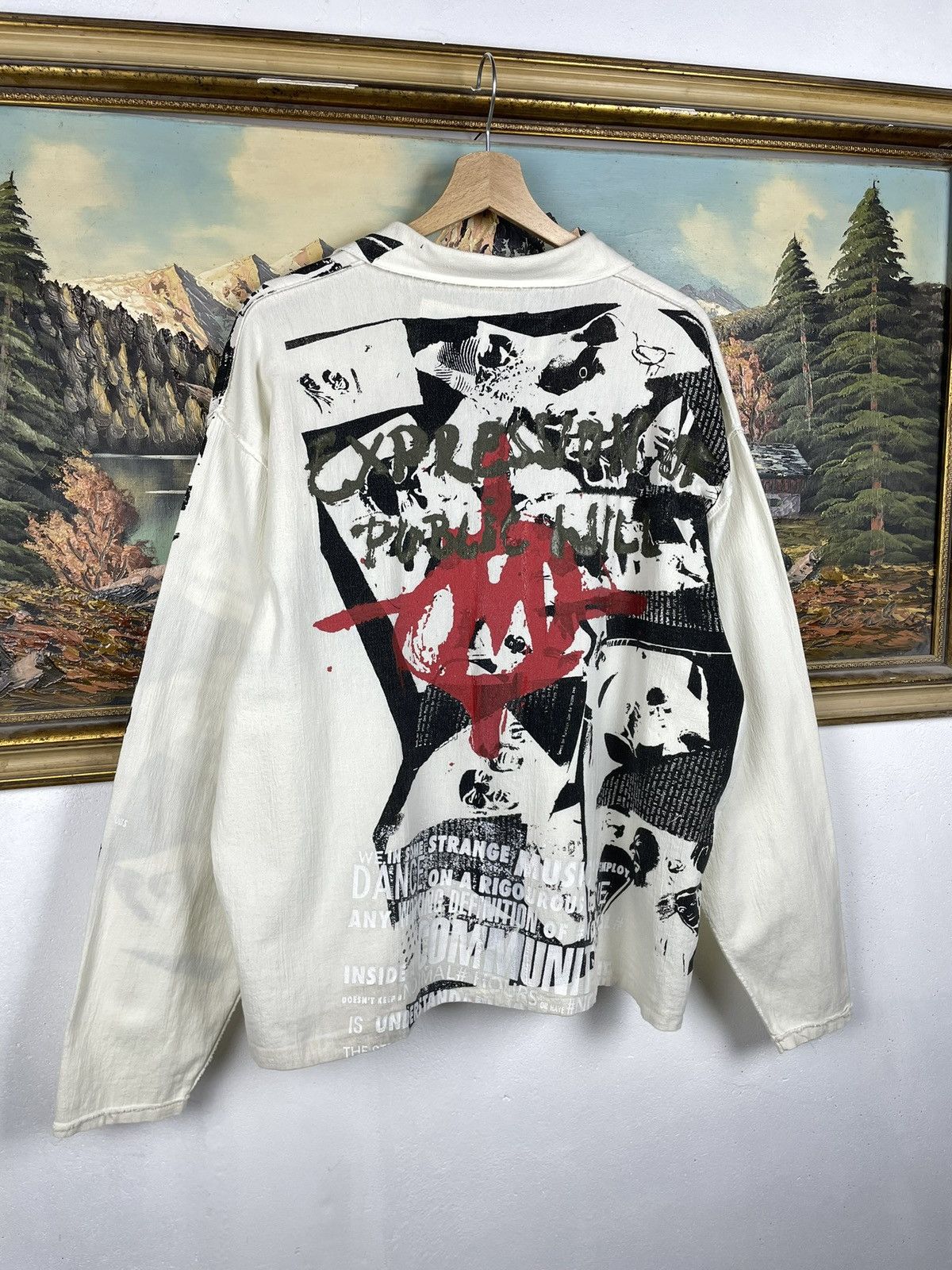 Affliction Affliction Avant Garde Y2k Vintage Shirt Cyber Opium Swag Size US XL / EU 56 / 4 - 9 Thumbnail
