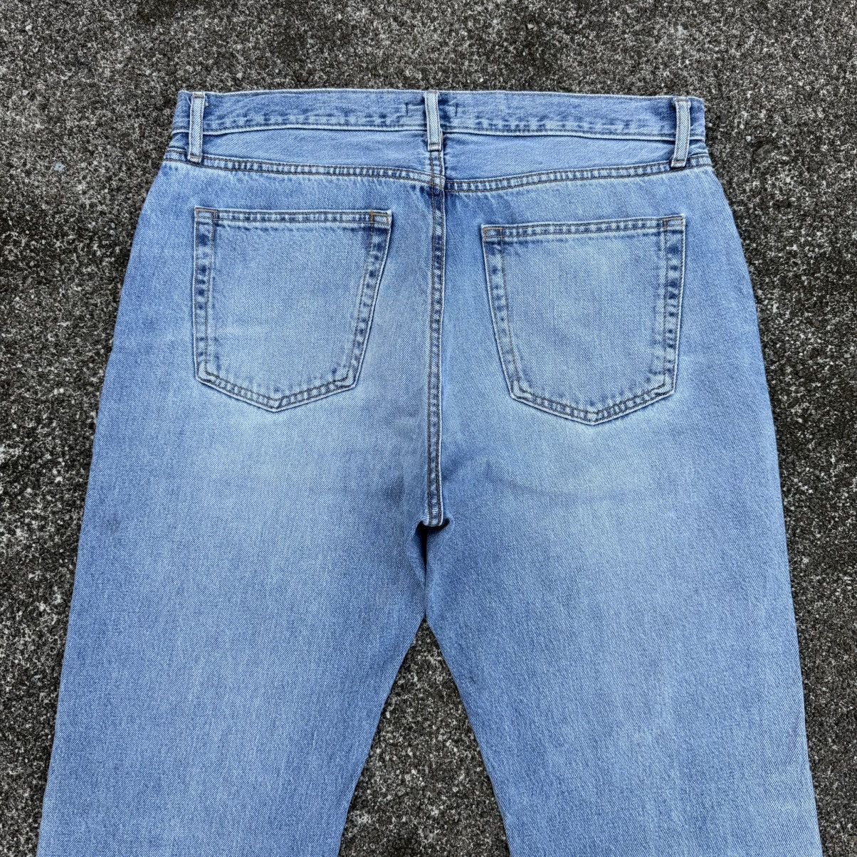 Jean VINTAGE JAPANESE DENIM STRAIGHT FADED JEAN PANTS Size US 33 - 12 Thumbnail