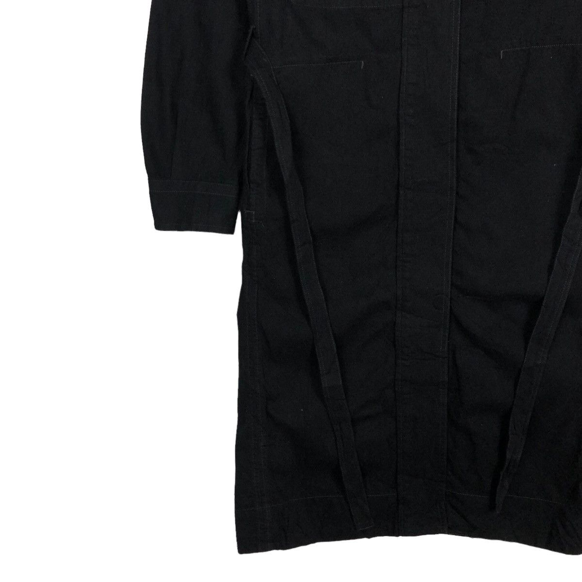 Japanese Brand 🔥Vintage Long Jacket Chore Rich Black Uniqlo Undercover Jpn Size US M / EU 48-50 / 2 - 4 Thumbnail