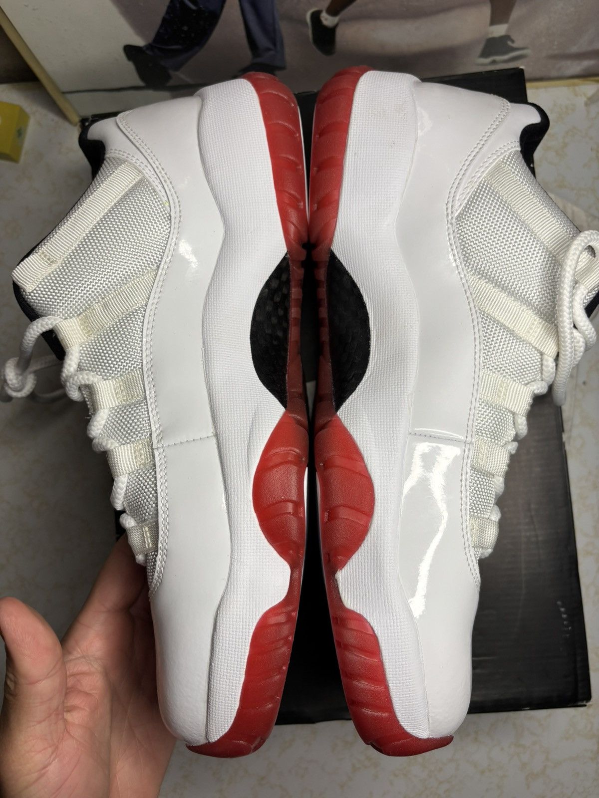 Jordan Brand Jordan Retro 11 low ‘cherry’ Size US 12 / EU 45 - 3 Thumbnail
