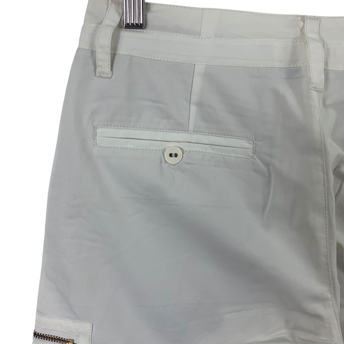 Vintage DANCE WITH DRAGON WHite colour cargo pants Size 30" / US 8 / IT 44 - 18 Thumbnail