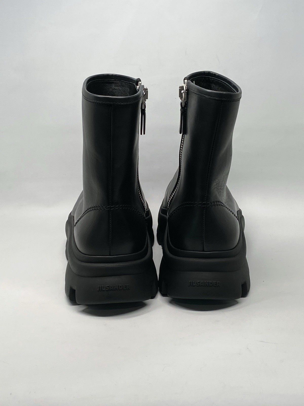 Jil Sander FW 24 Black zip Boots sz 45 Size US 12 / EU 45 - 6 Thumbnail