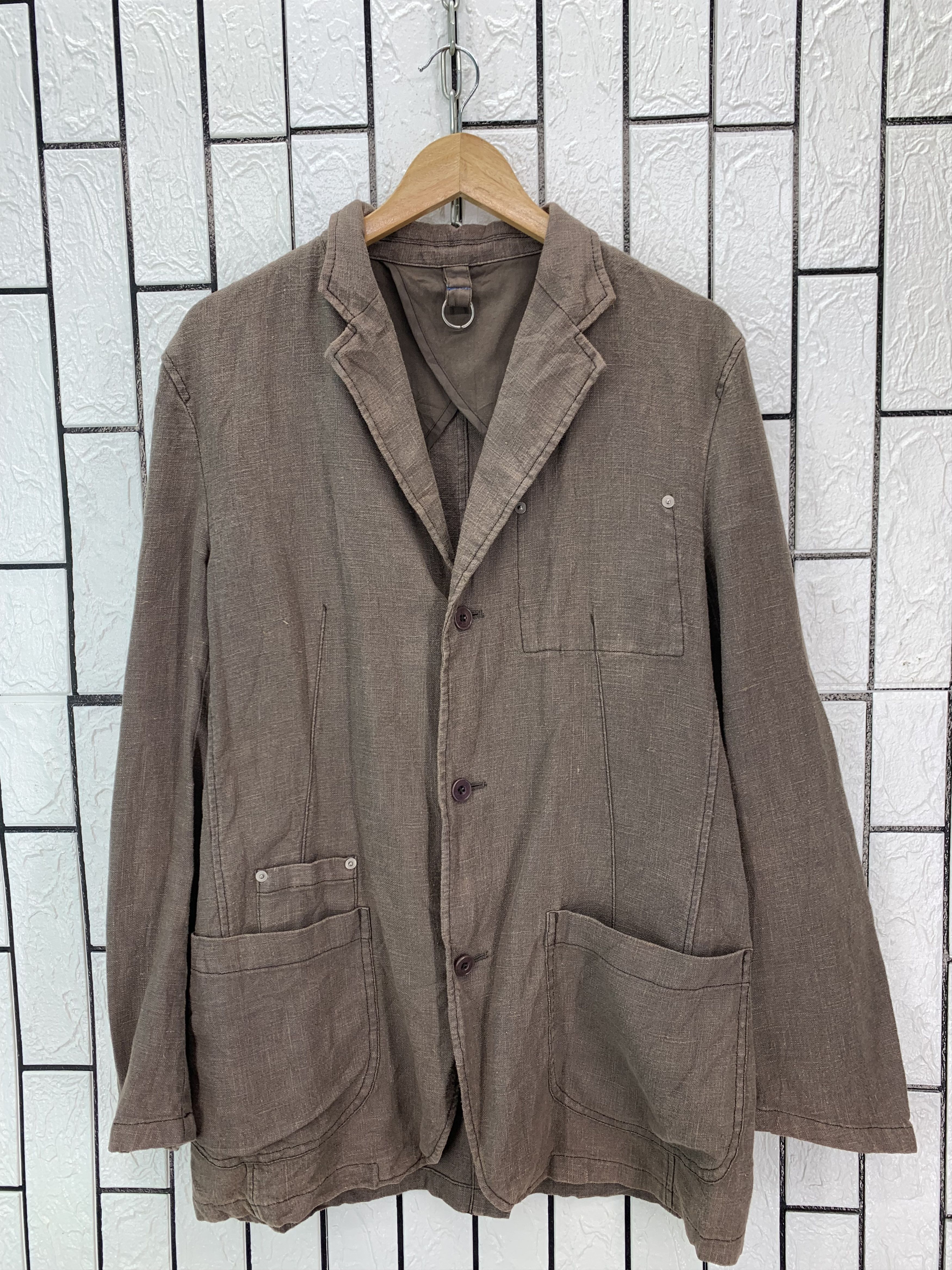 Japanese Brand Vintage Takaiq Canvas Jacket Size US M / EU 48-50 / 2 - 1 Thumbnail