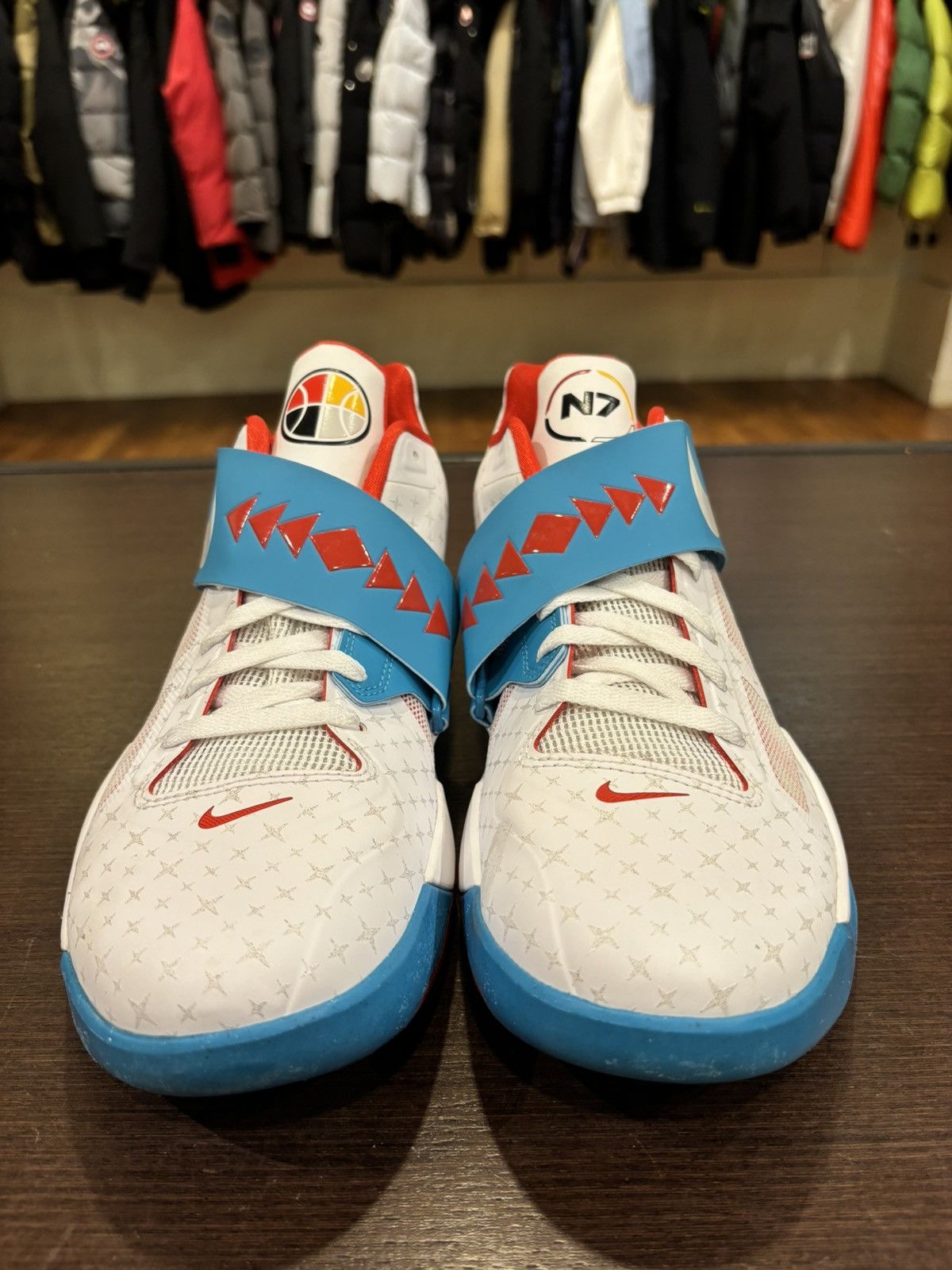 Nike Nike KD 4 N7 White Size US 11.5 / EU 44-45 - 3 Thumbnail