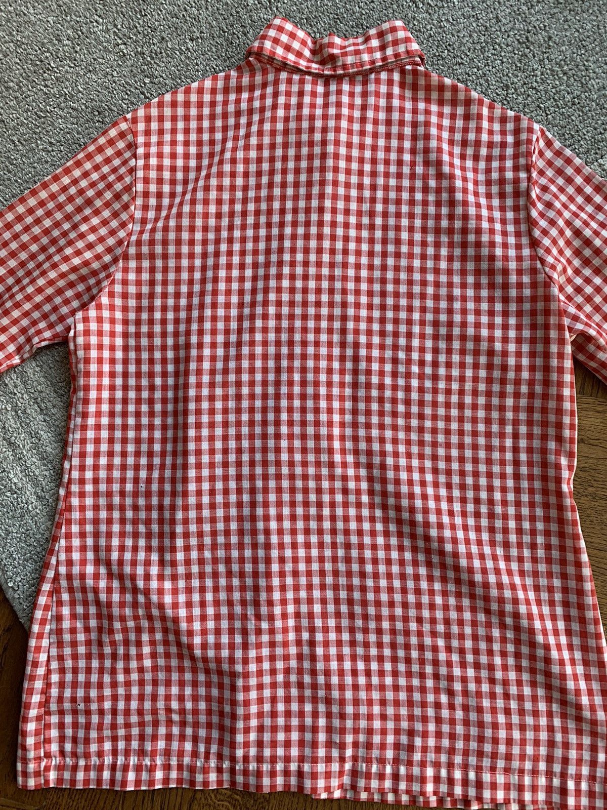 Other × Vintage True Vintage Picnic Checker Plaid Chore 1970s Hippie Boho Size XS / US 0-2 / IT 36-38 - 6 Thumbnail